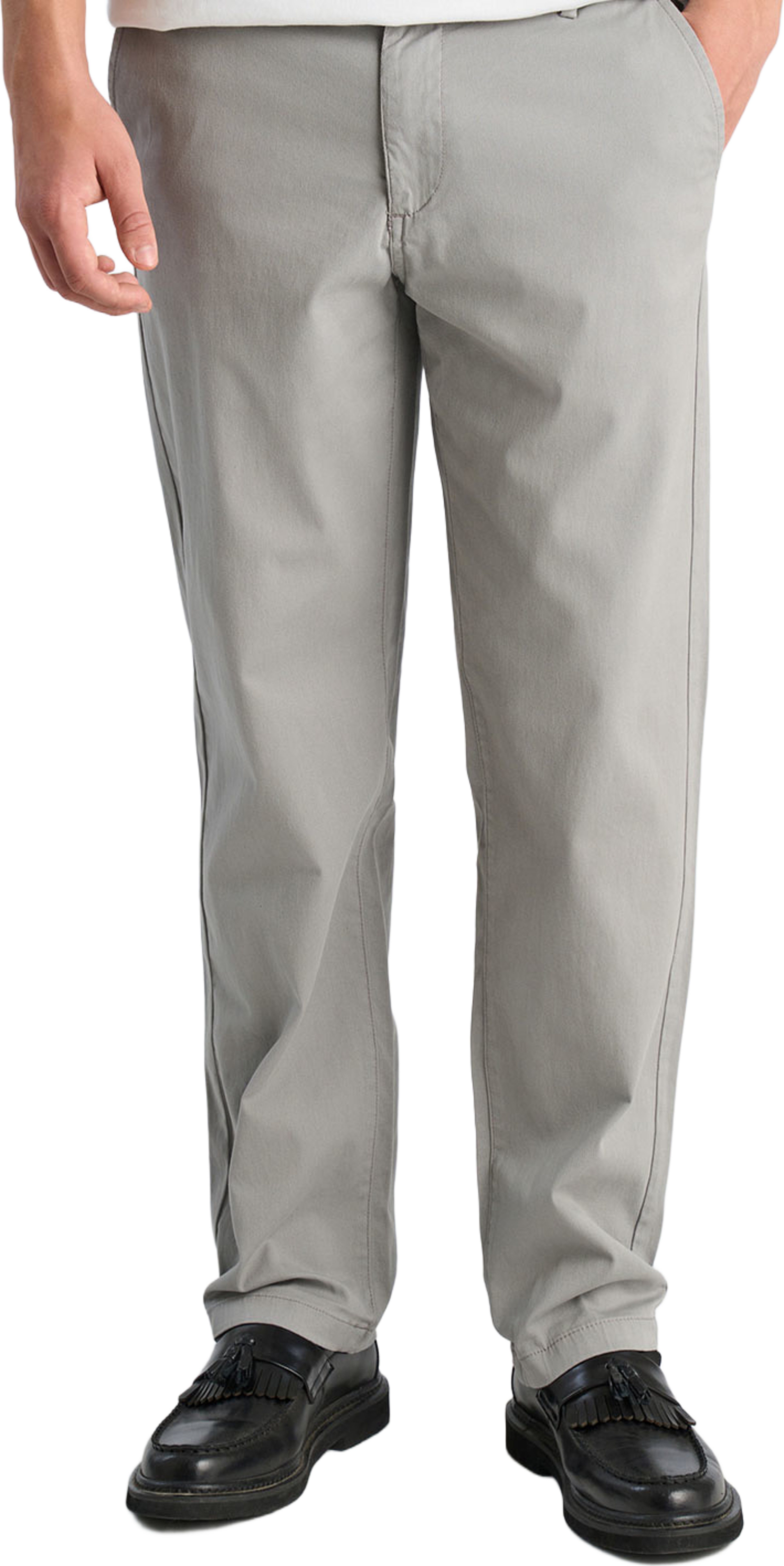 Superflex Chinos, från Lindbergh, i färgen Lt Grey. Klicka för att öppna bilden i stort format