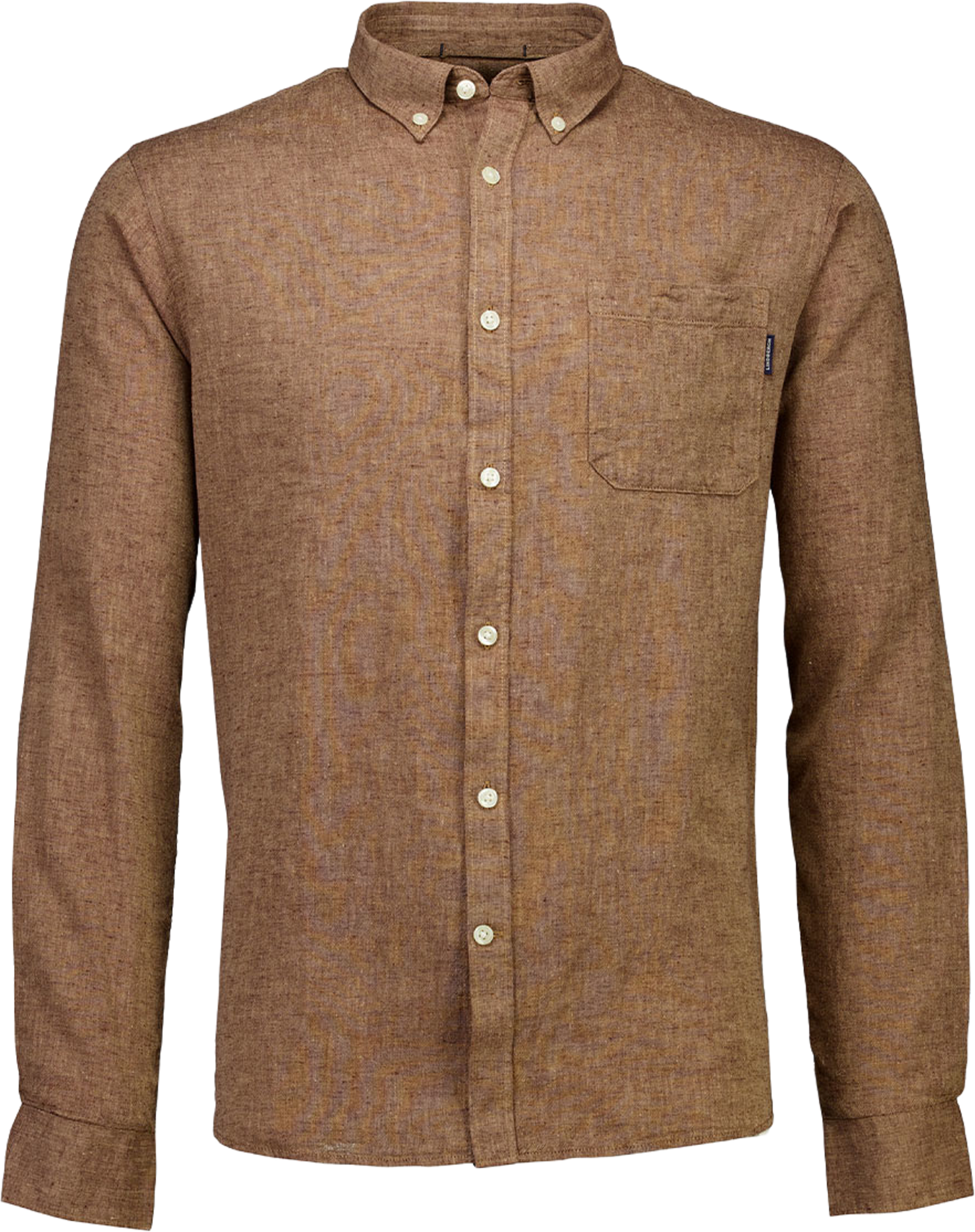 Lindbergh Shirt L/S, från Lindbergh, i färgen Brown. Klicka för att öppna bilden i stort format