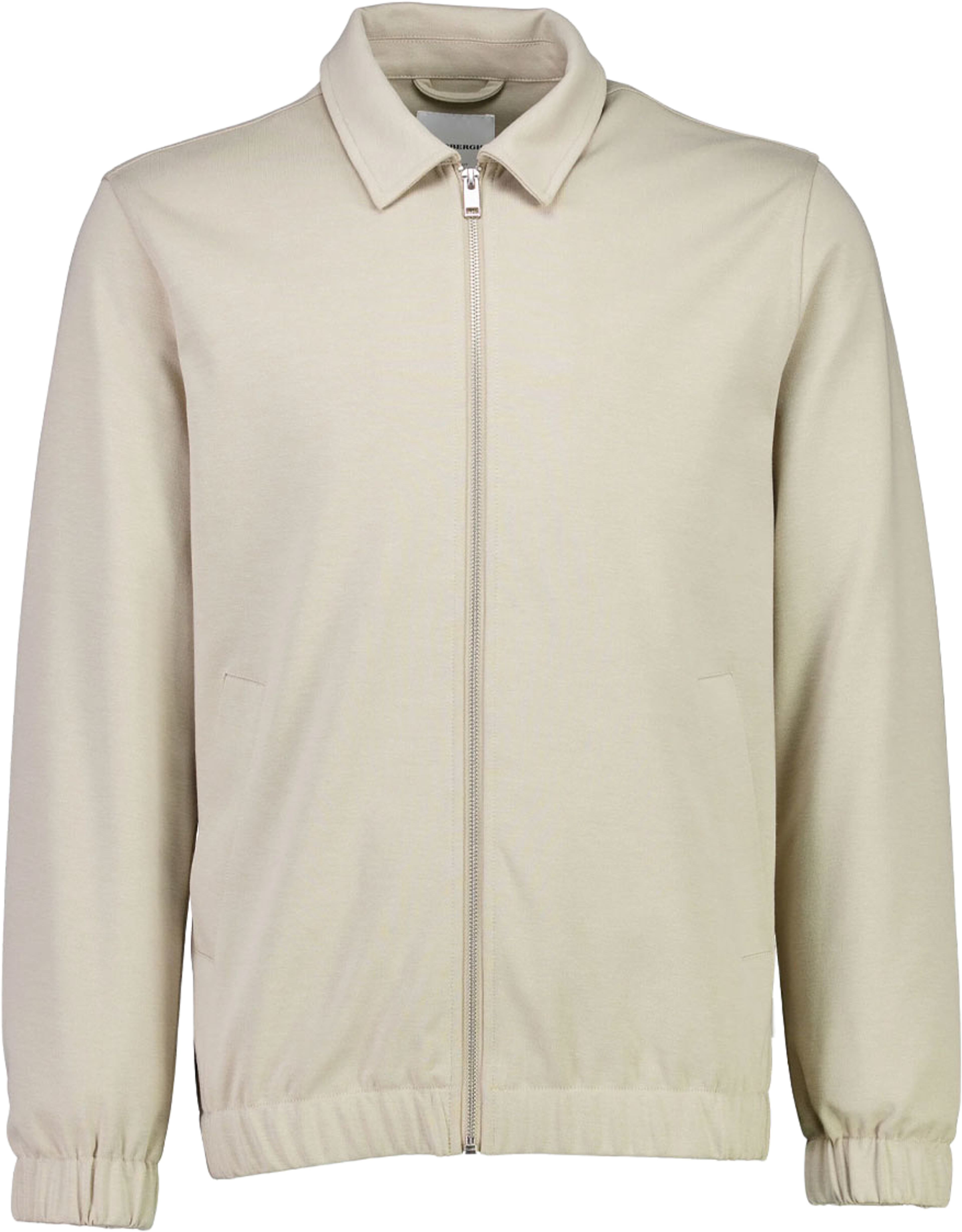 Superflex zip-through Jacket, från Lindbergh, i färgen Lt Stone. Klicka för att öppna bilden i stort format