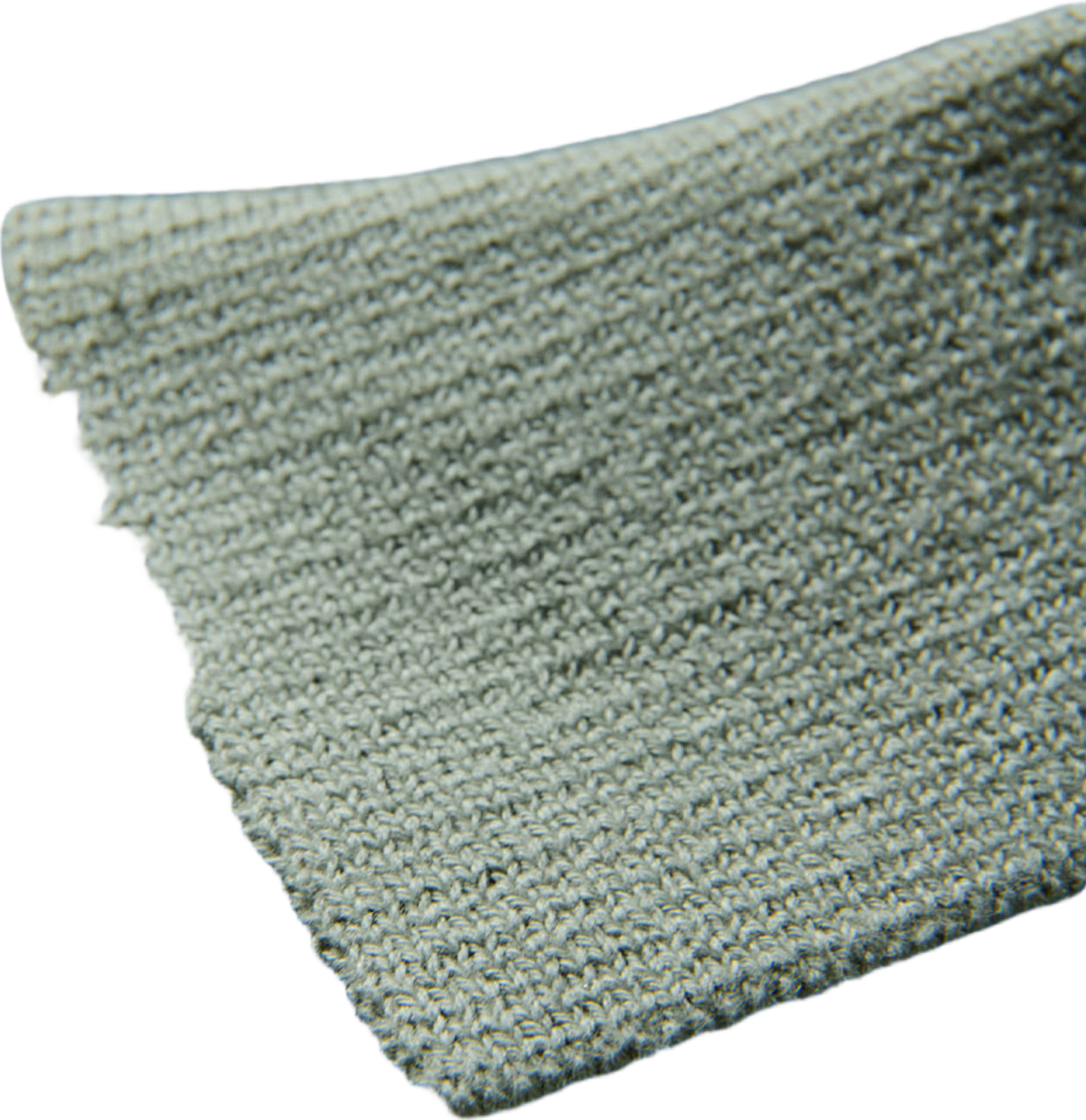 Knitted S/S cable v-neck polo Knit, från Lindbergh, i färgen Sage Green. Klicka för att öppna bilden i stort format