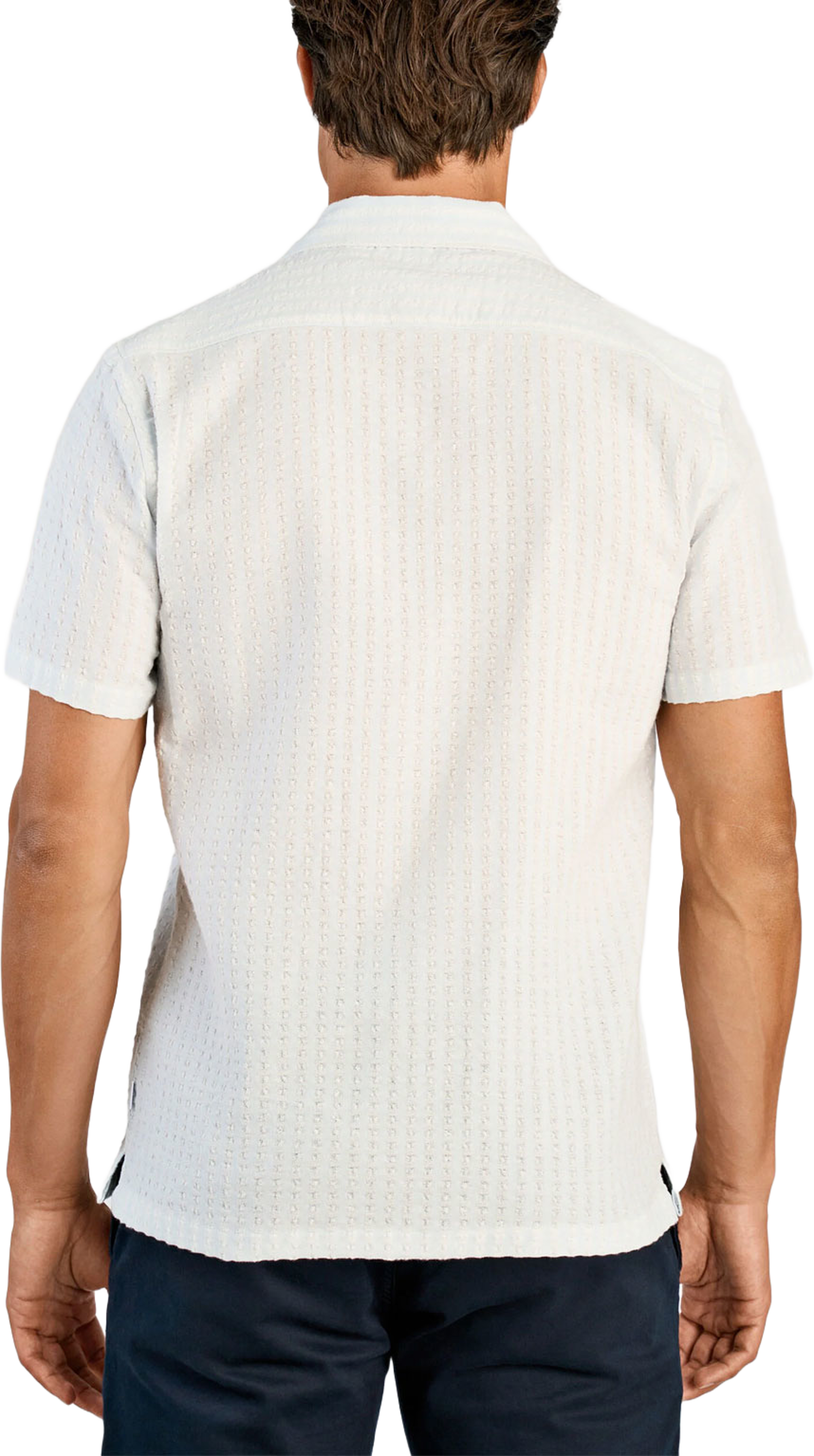 Cotton structure Shirt, från Lindbergh, i färgen Ice Blue. Klicka för att öppna bilden i stort format