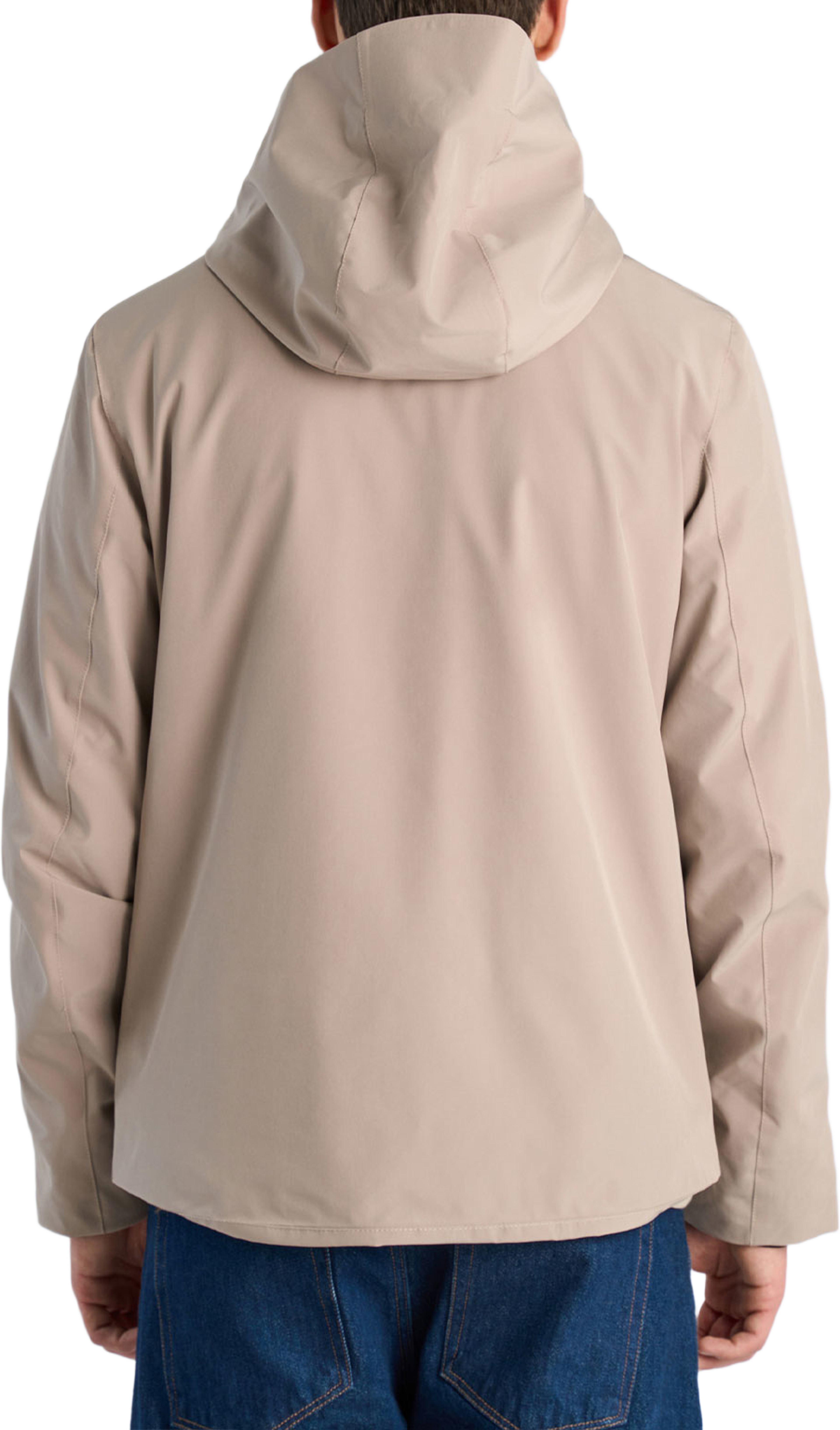 Short parka Jacket, från Lindbergh, i färgen Stone. Klicka för att öppna bilden i stort format