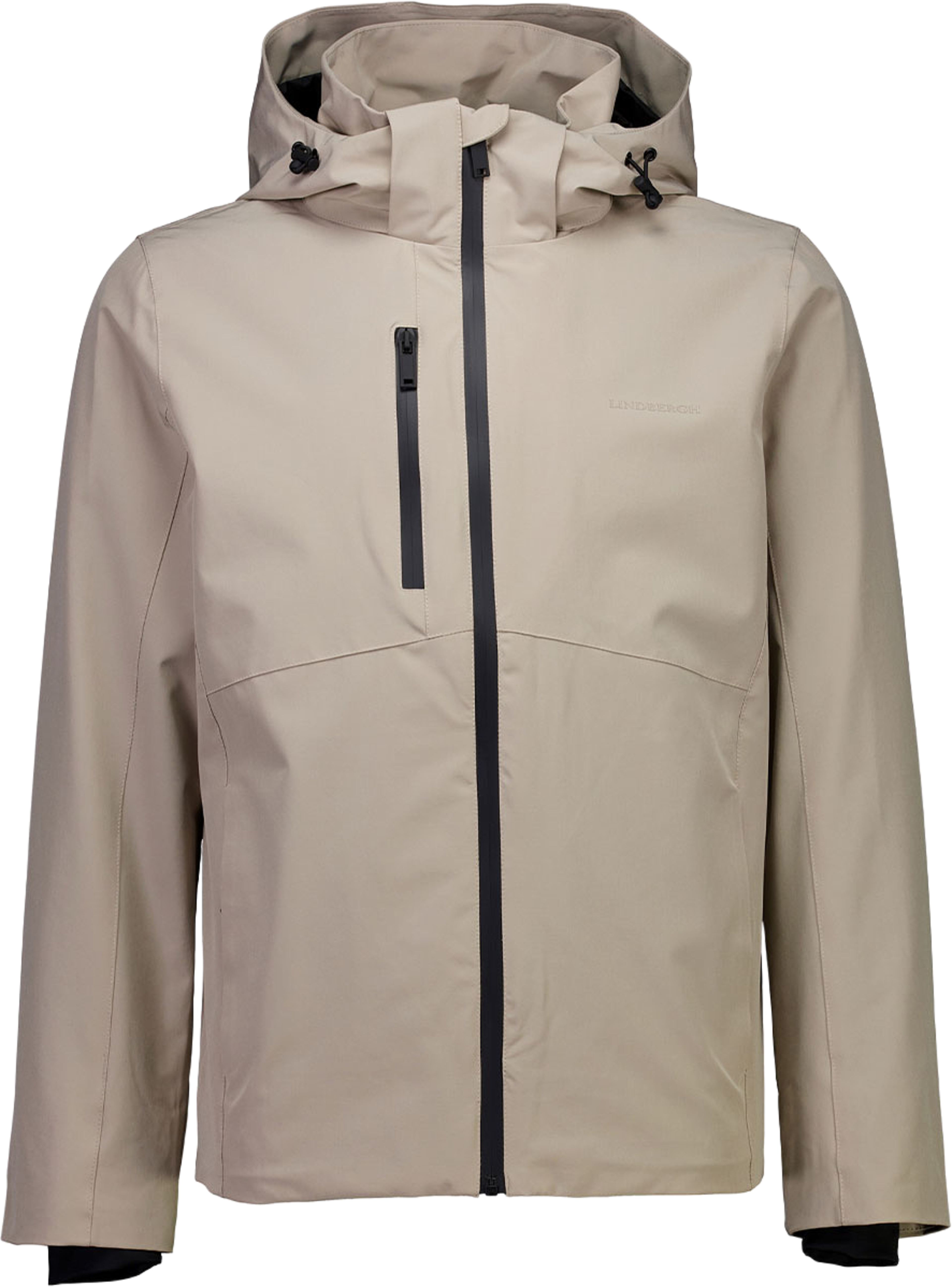 Short parka Jacket, från Lindbergh, i färgen Stone. Klicka för att öppna bilden i stort format