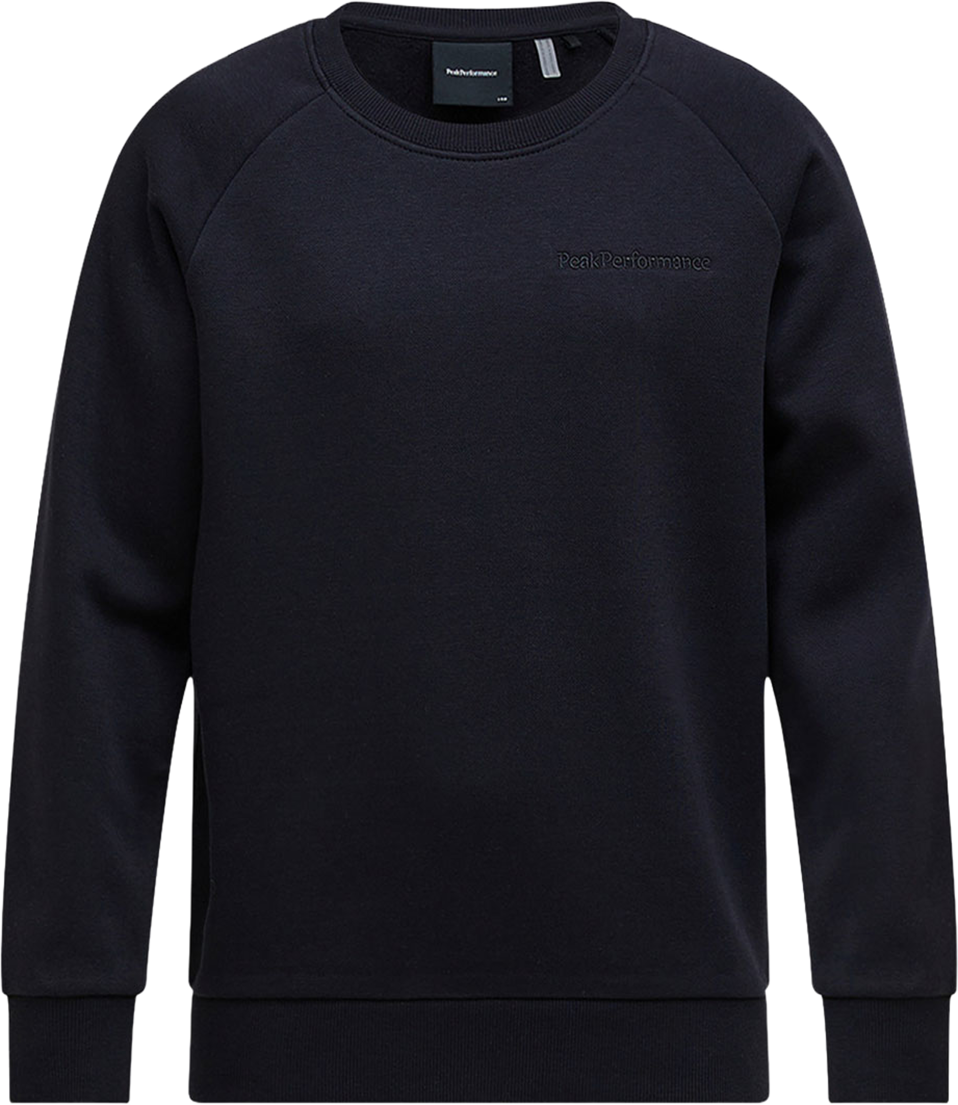 Jr Original Small Logo Crew, från Peak Performance, i färgen Black. Klicka för att öppna bilden i stort format