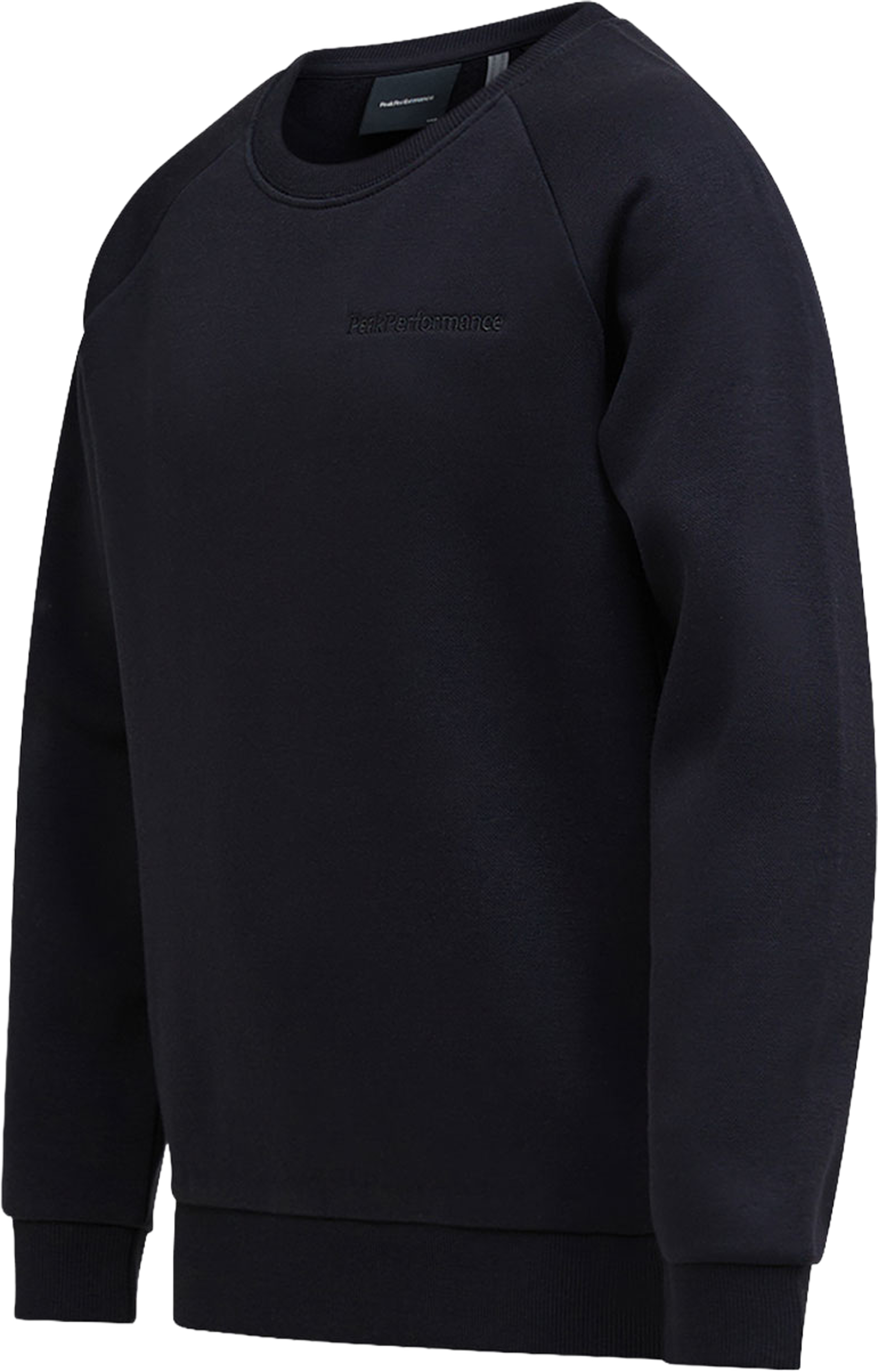 Jr Original Small Logo Crew, från Peak Performance, i färgen Black. Klicka för att öppna bilden i stort format