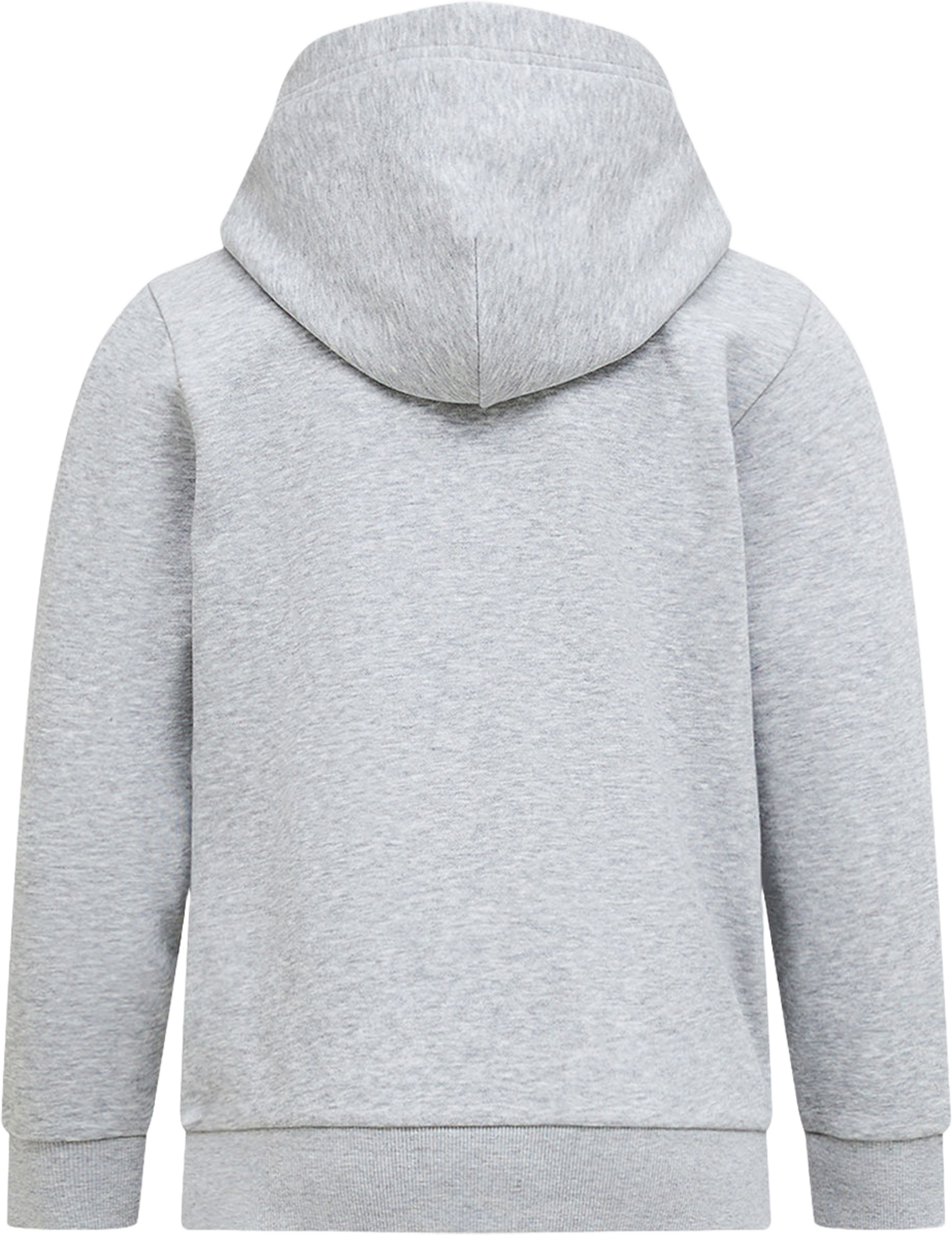 Jr Original Hood, från Peak Performance, i färgen Med Grey Melange. Klicka för att öppna bilden i stort format
