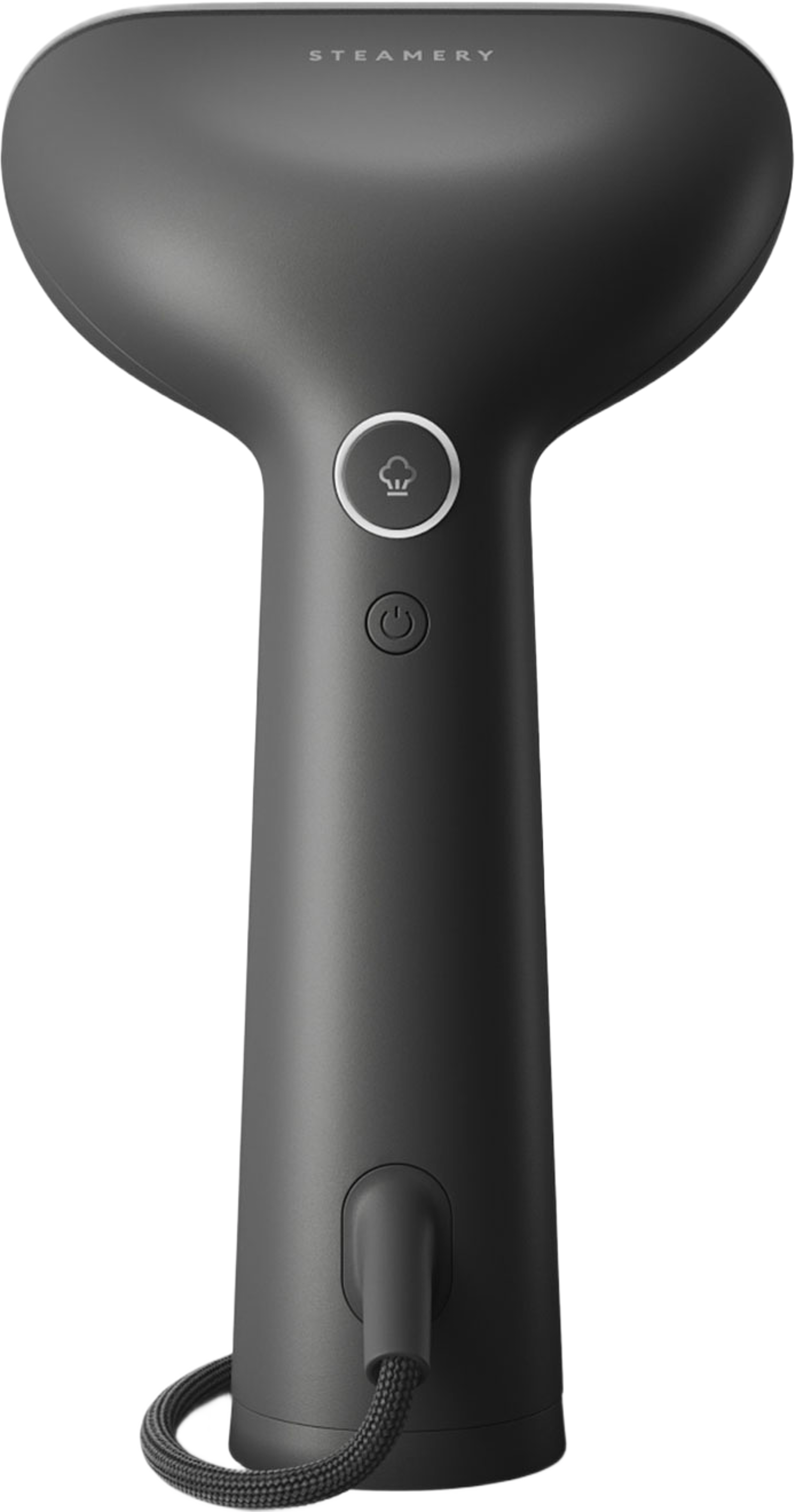 Cirrus Icon Handheld Steamer, från Steamery, i färgen Charcoal. Klicka för att öppna bilden i stort format