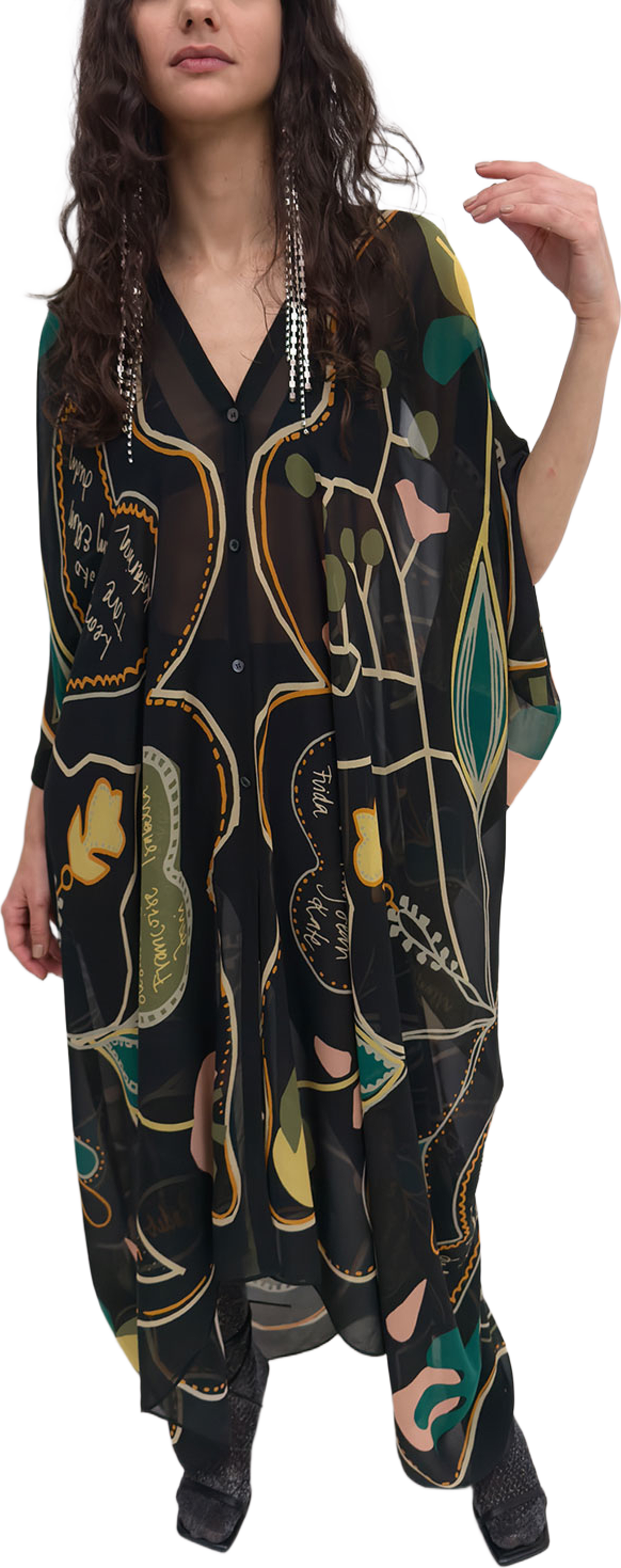 Agave Love Letter, från Rodebjer, i färgen Black. Klicka för att öppna bilden i stort format