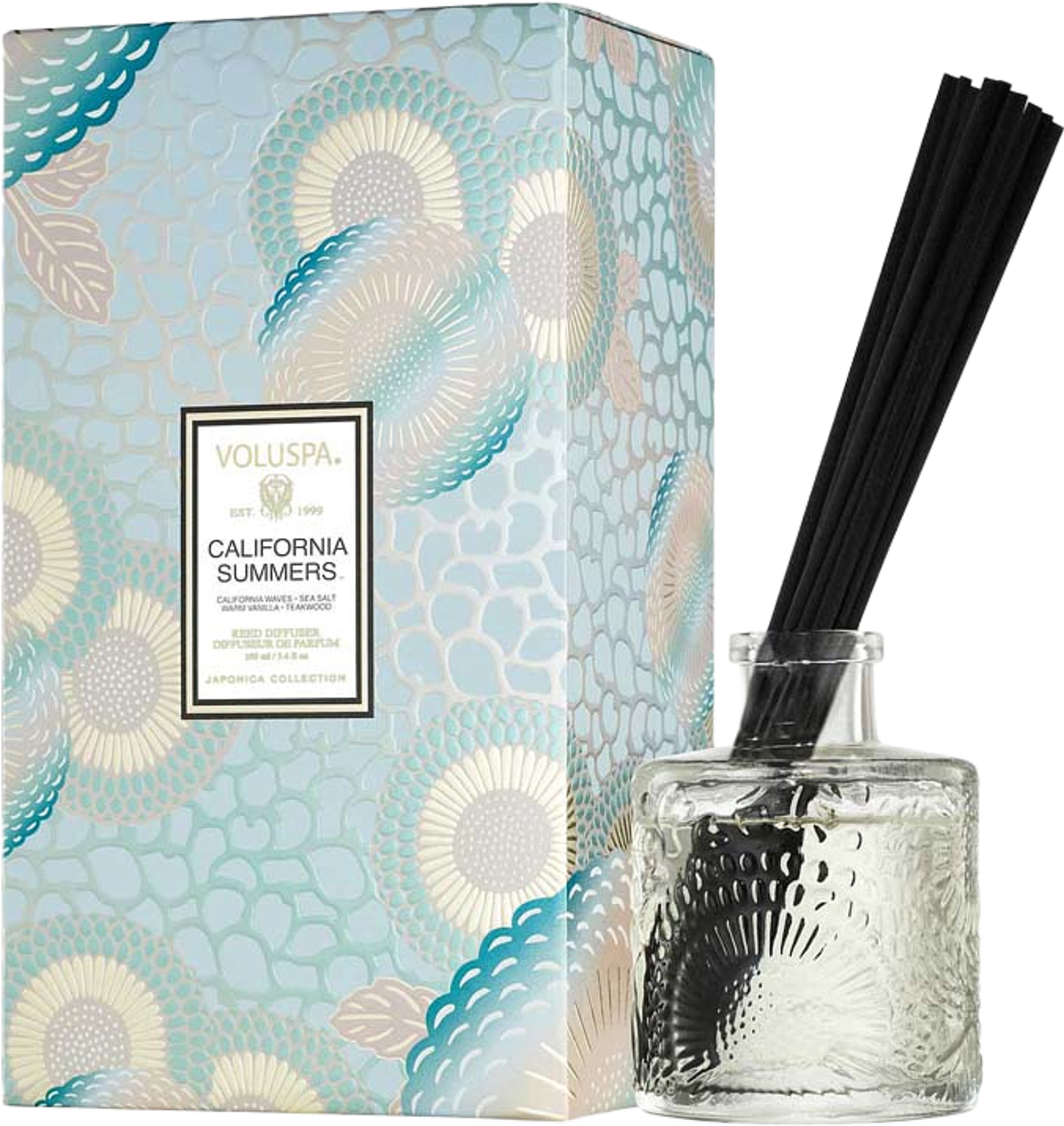 California Summers Reed Diffuser, från Voluspa. Klicka för att öppna bilden i stort format