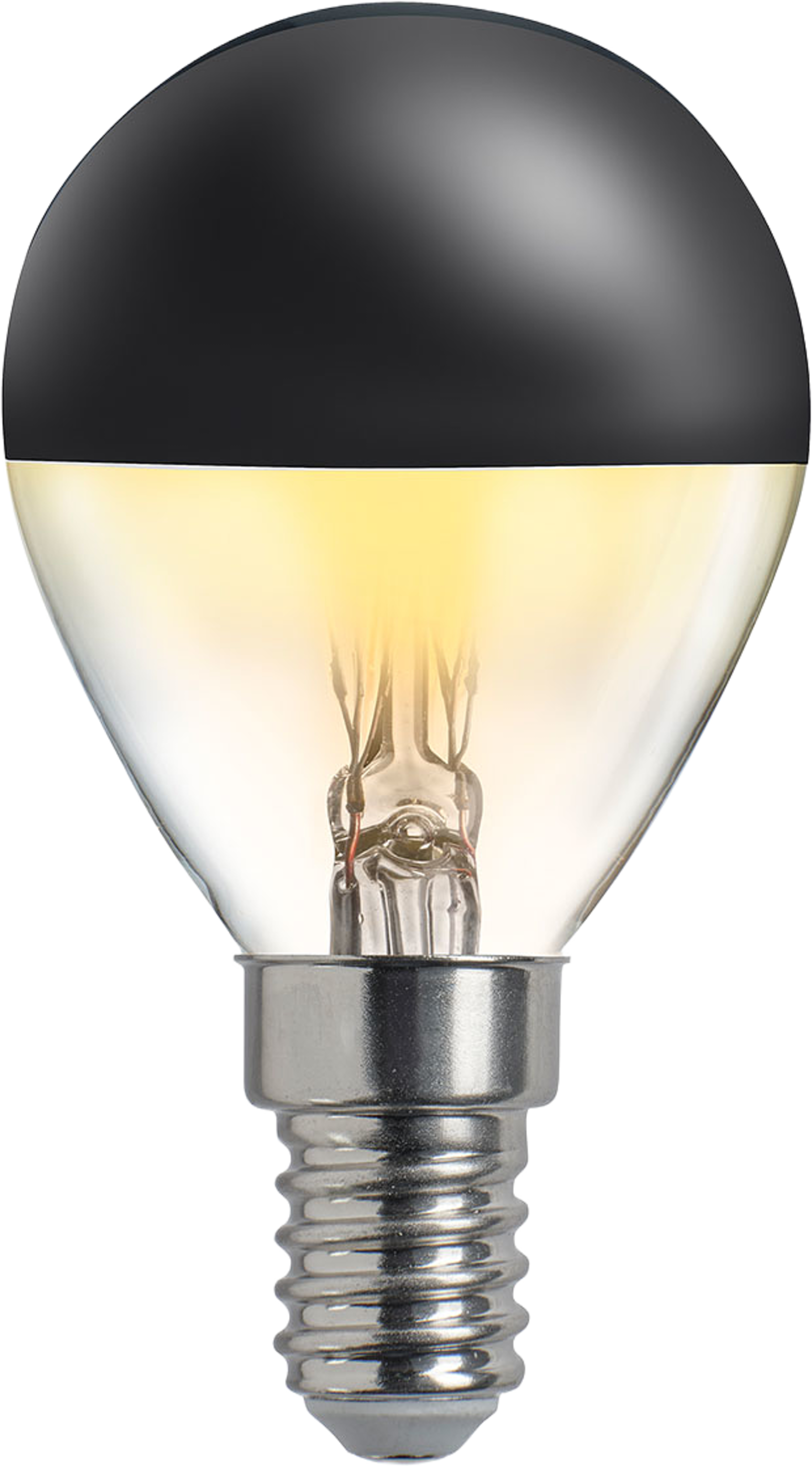 HIDDEN LIGHT toppförspeglad klot svart, från Unison, i färgen Klar/Svart. Klicka för att öppna bilden i stort format