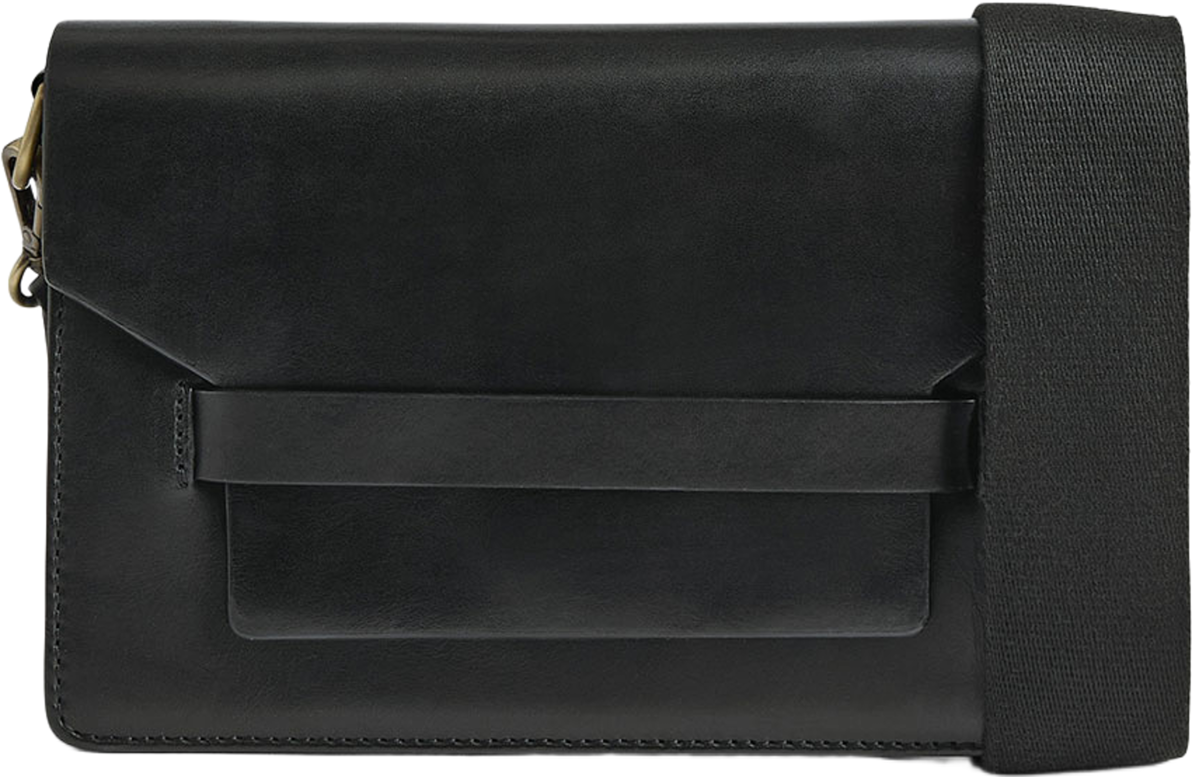 Arabella Crossbody Bag, från Markberg, i färgen Black W/Br. Gold. Klicka för att öppna bilden i stort format