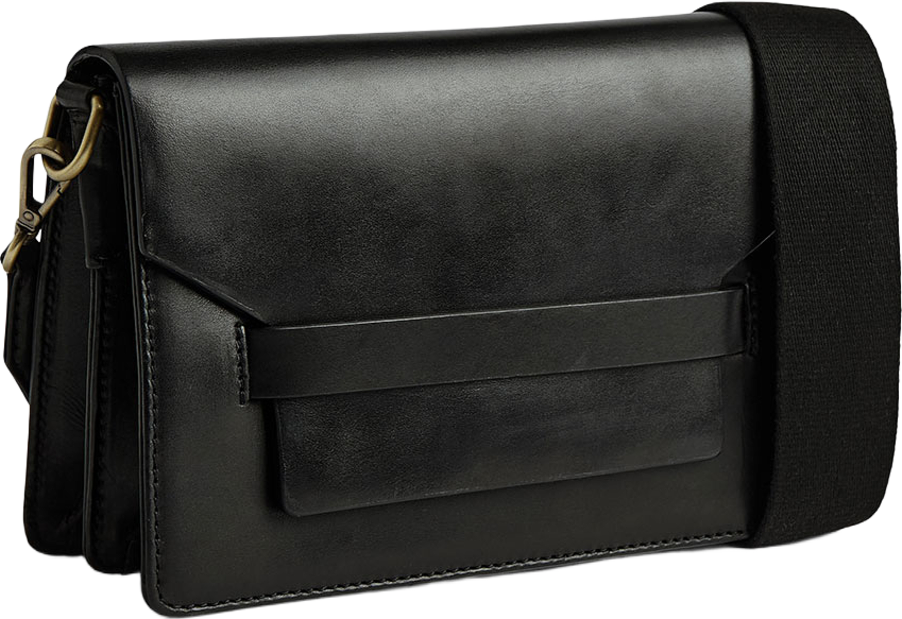 Arabella Crossbody Bag, från Markberg, i färgen Black W/Br. Gold. Klicka för att öppna bilden i stort format