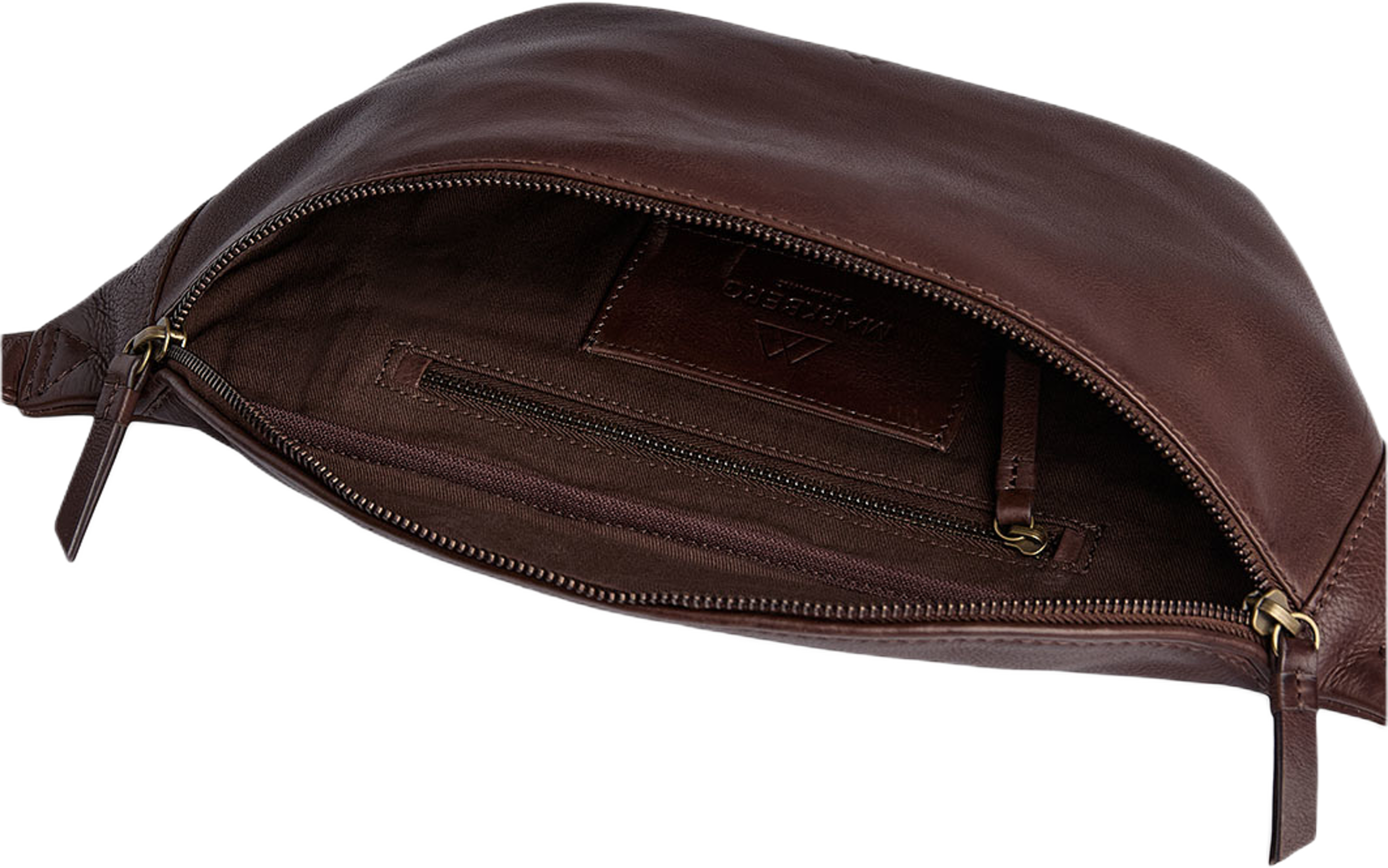 CamdenMBG Bum Bag, från Markberg, i färgen Chocolate Brown W/Br. Gold. Klicka för att öppna bilden i stort format