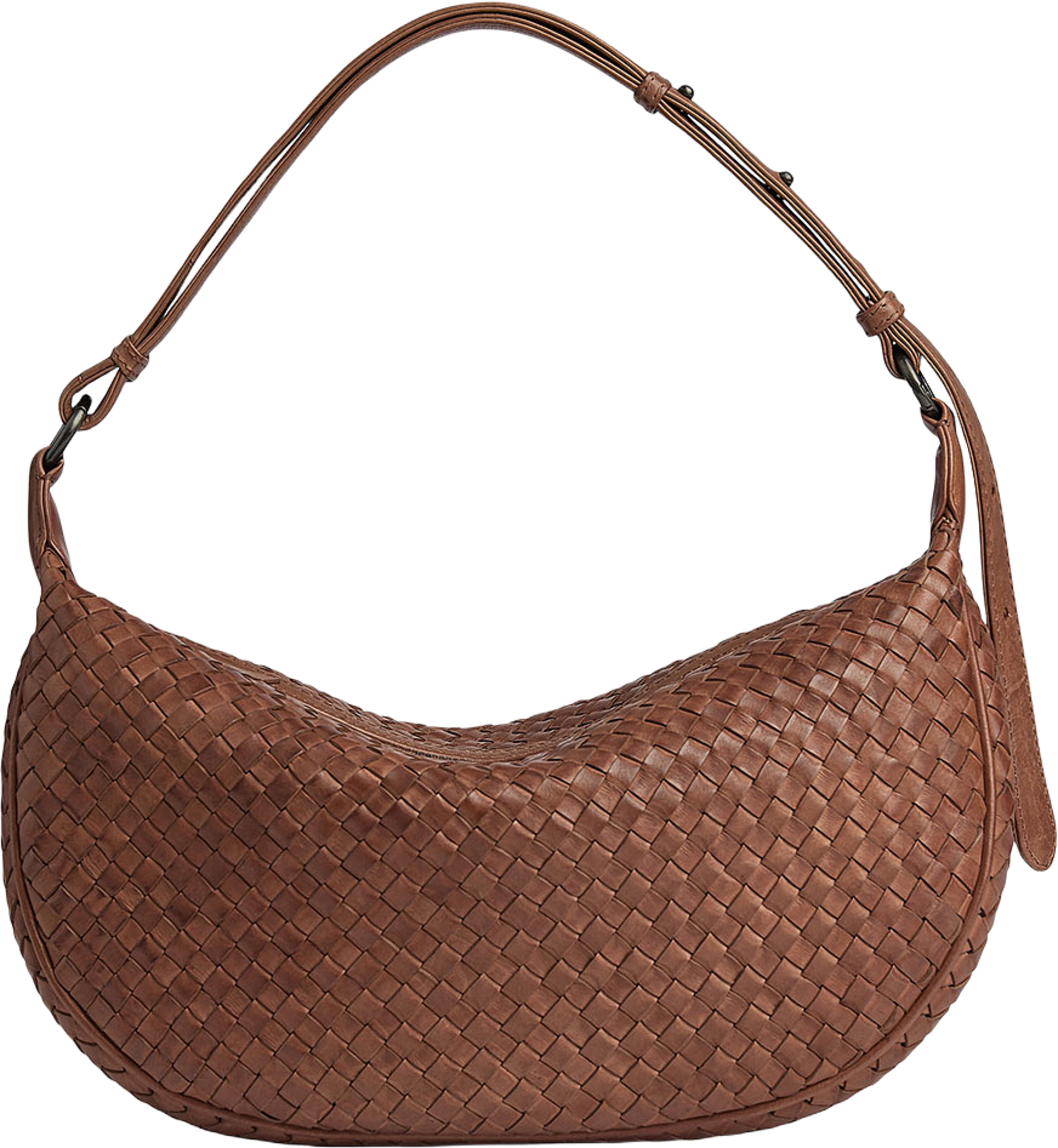 MuseMBG Weave Bags, från Markberg, i färgen Cognac. Klicka för att öppna bilden i stort format