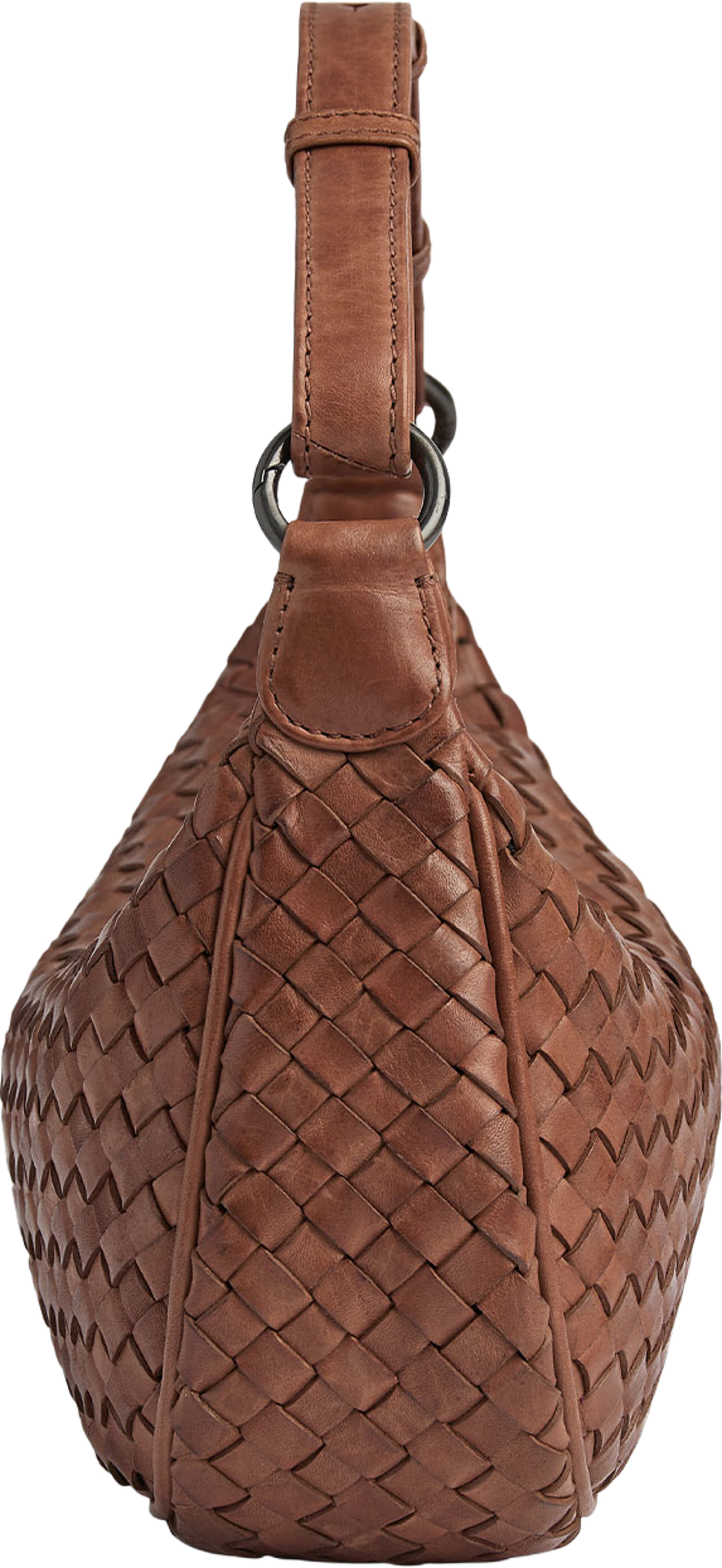 Mini MuseMBG Weave Bags, från Markberg, i färgen Cognac. Klicka för att öppna bilden i stort format