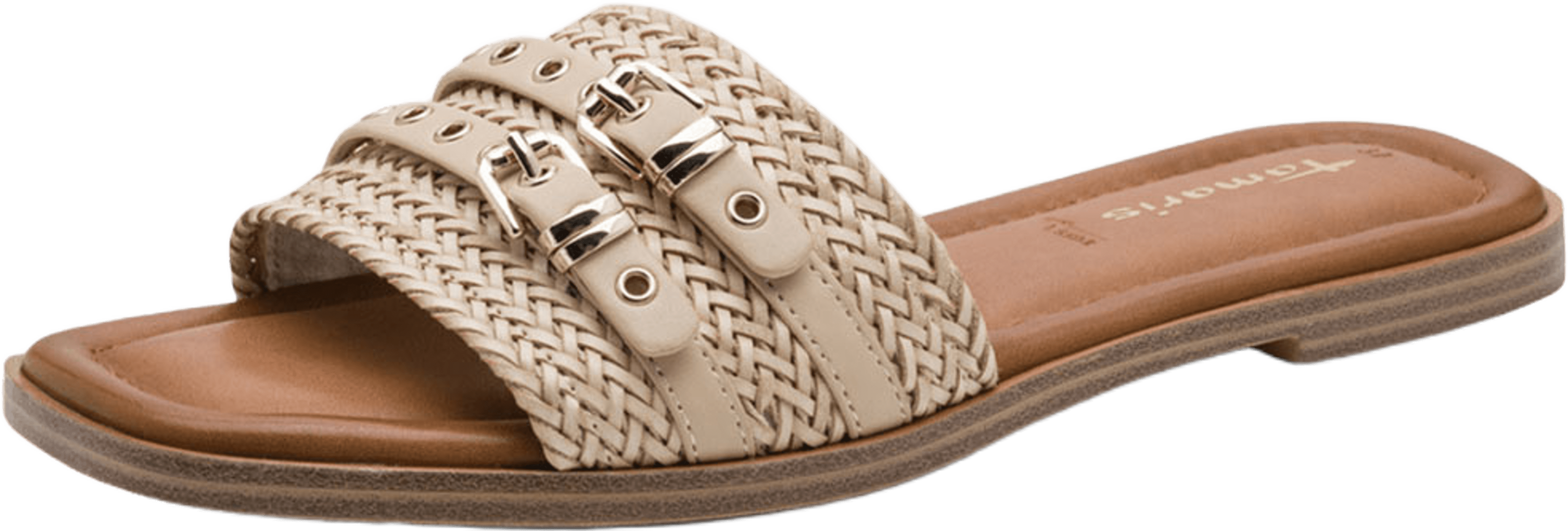 Sandals, från Tamaris, i färgen Ivory. Klicka för att öppna bilden i stort format