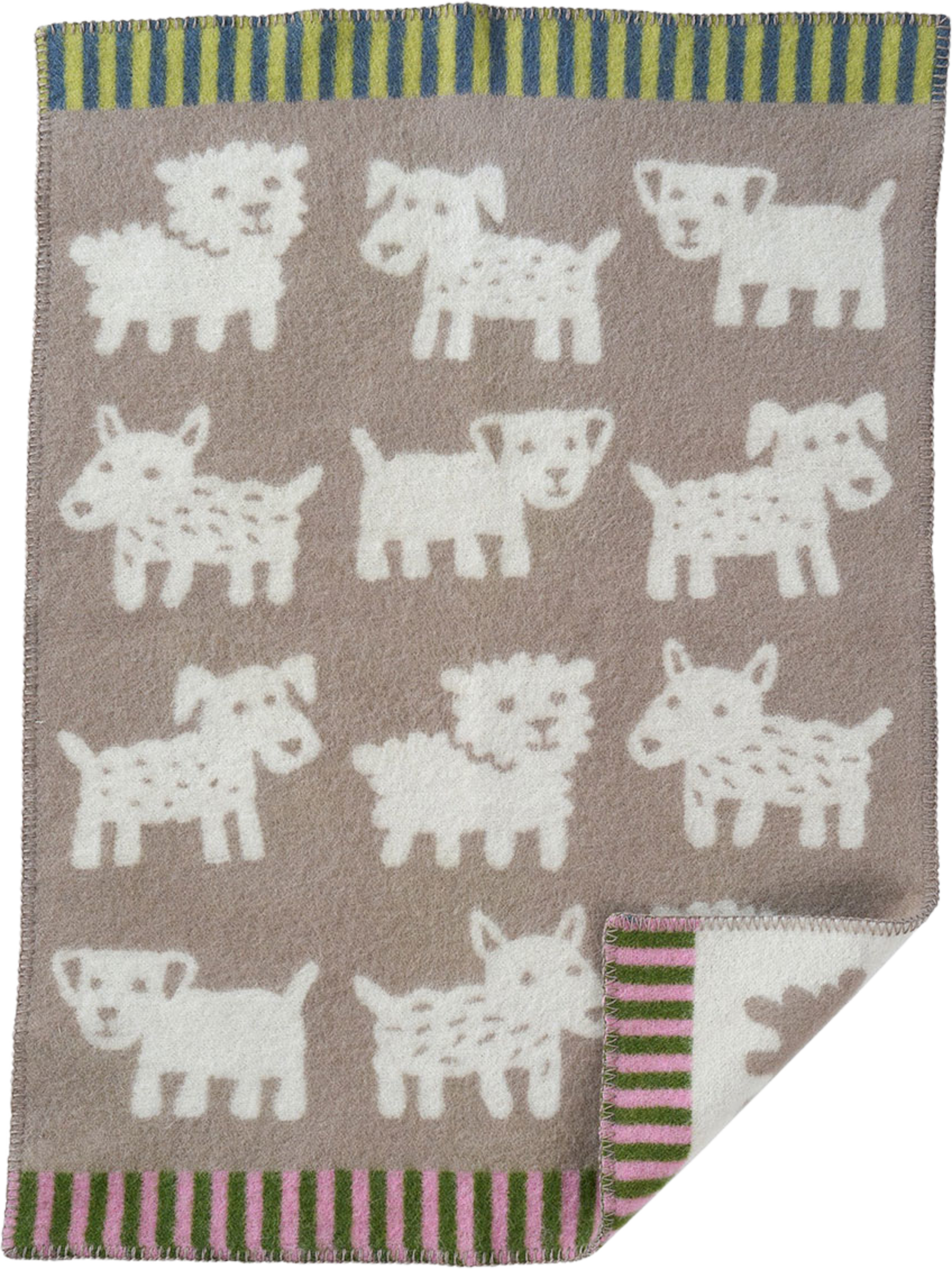 Lammullsfilt Voff 65x90 cm Beige, från Klippan, i färgen Beige. Klicka för att öppna bilden i stort format