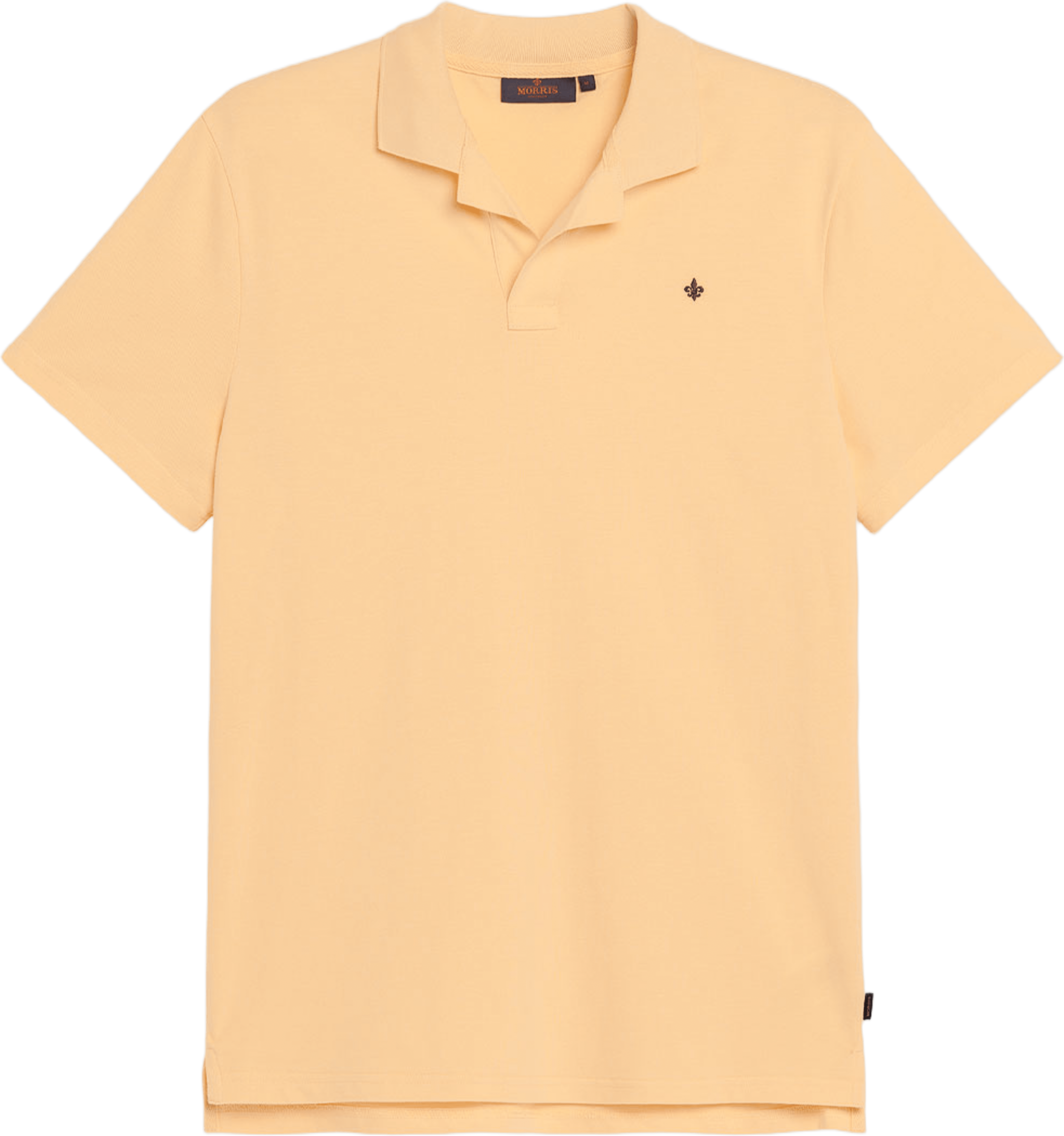 Dylan Piqué Shirt, från Morris, i färgen Orange. Klicka för att öppna bilden i stort format