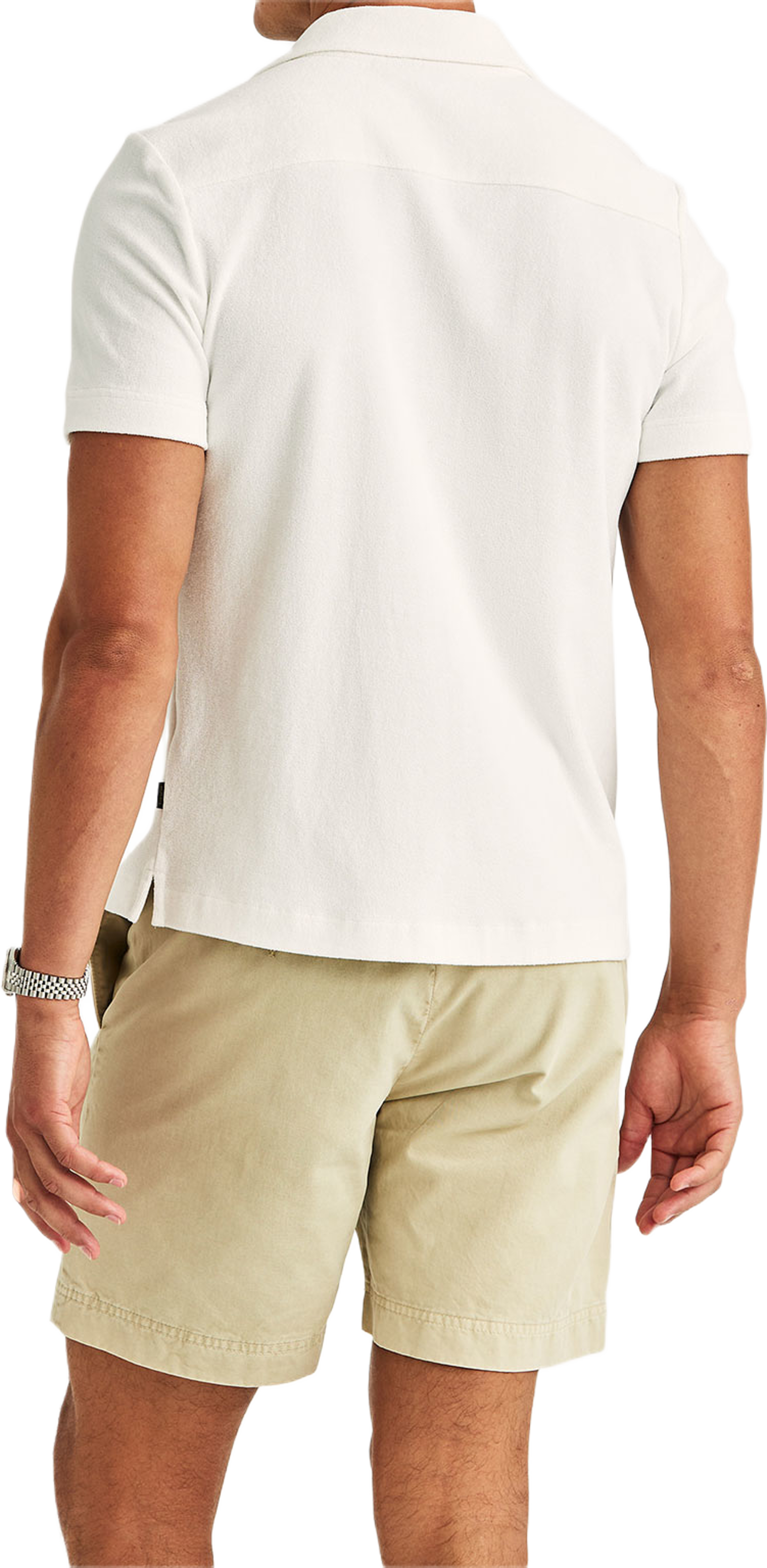 Morris Polo Lily Terry Shirt, från Morris, i färgen Off White. Klicka för att öppna bilden i stort format