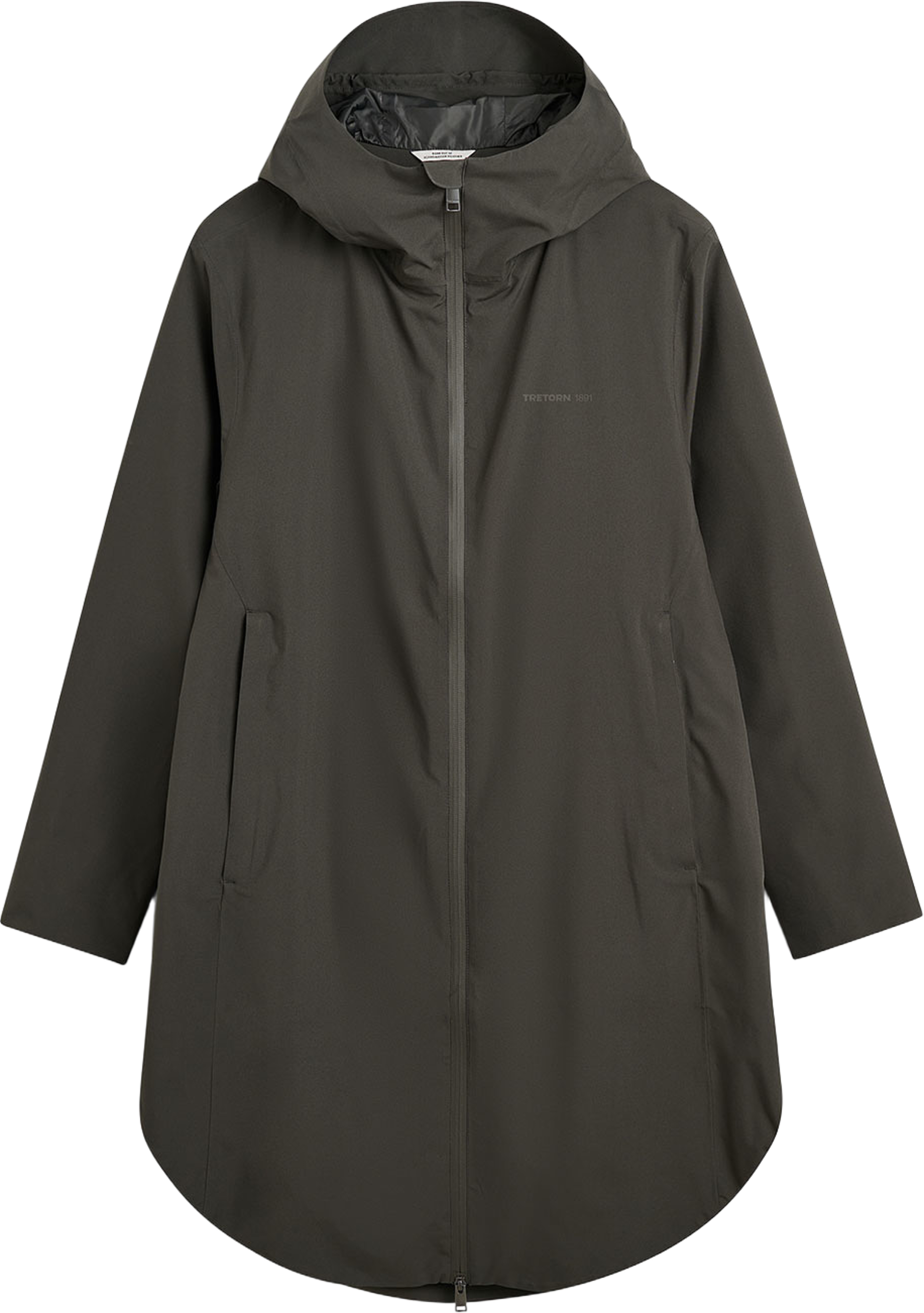 Way Poncho Parka, från Tretorn, i färgen Beluga. Klicka för att öppna bilden i stort format