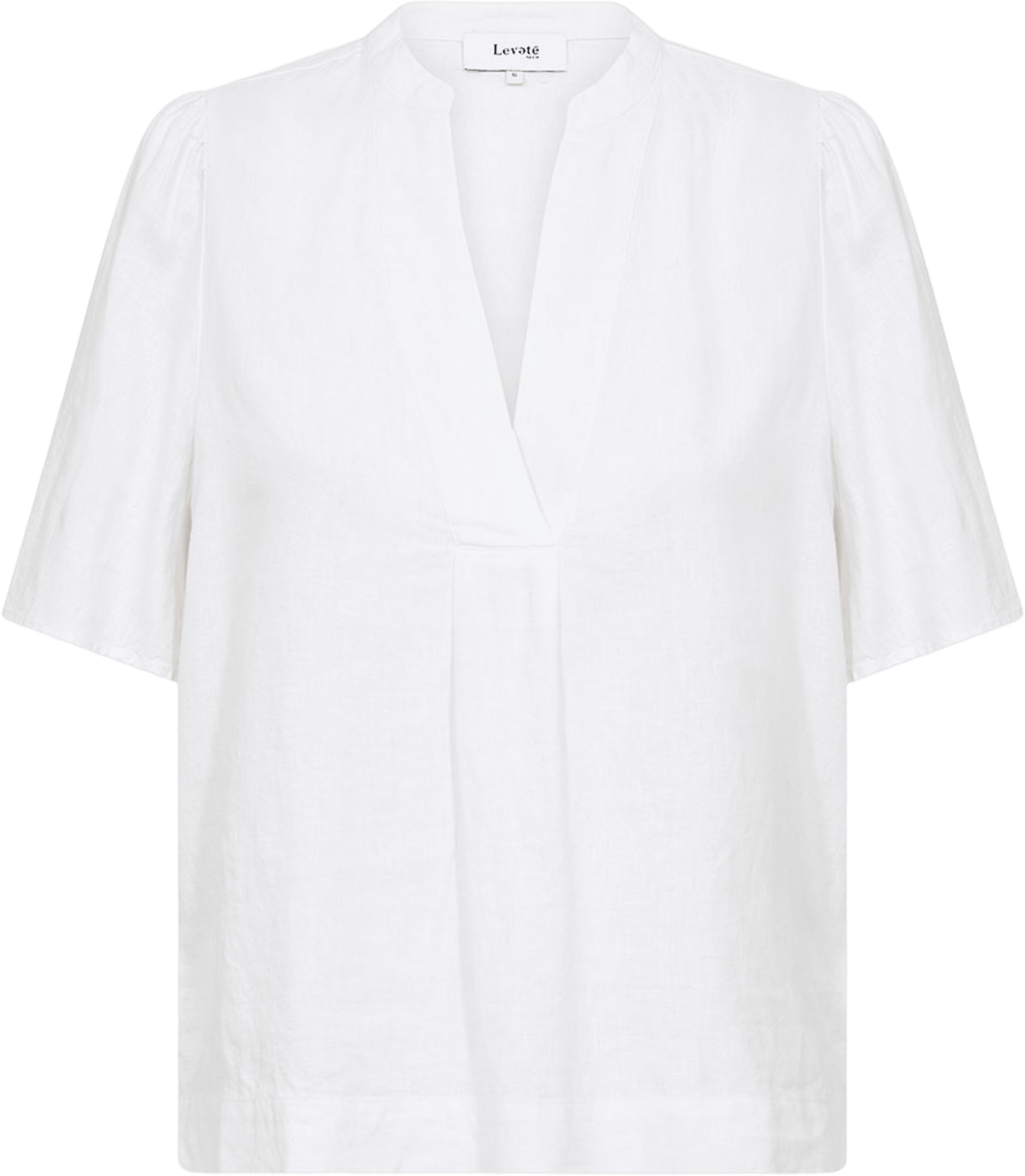 Naja 32 Blouse, från Leveté Room, i färgen White. Klicka för att öppna bilden i stort format