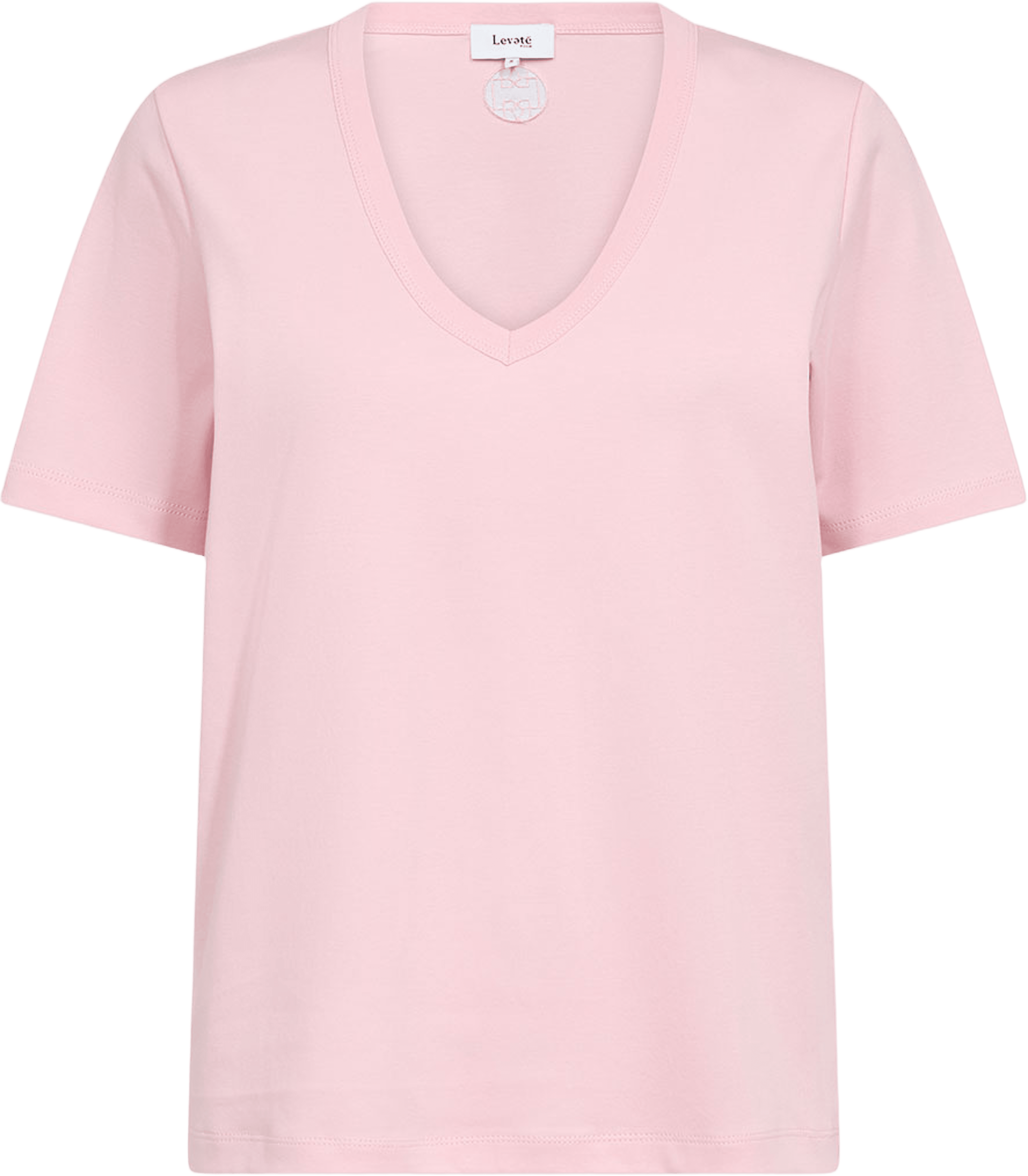 Paloma 2 T-Shirt, från Leveté Room, i färgen Rose. Klicka för att öppna bilden i stort format