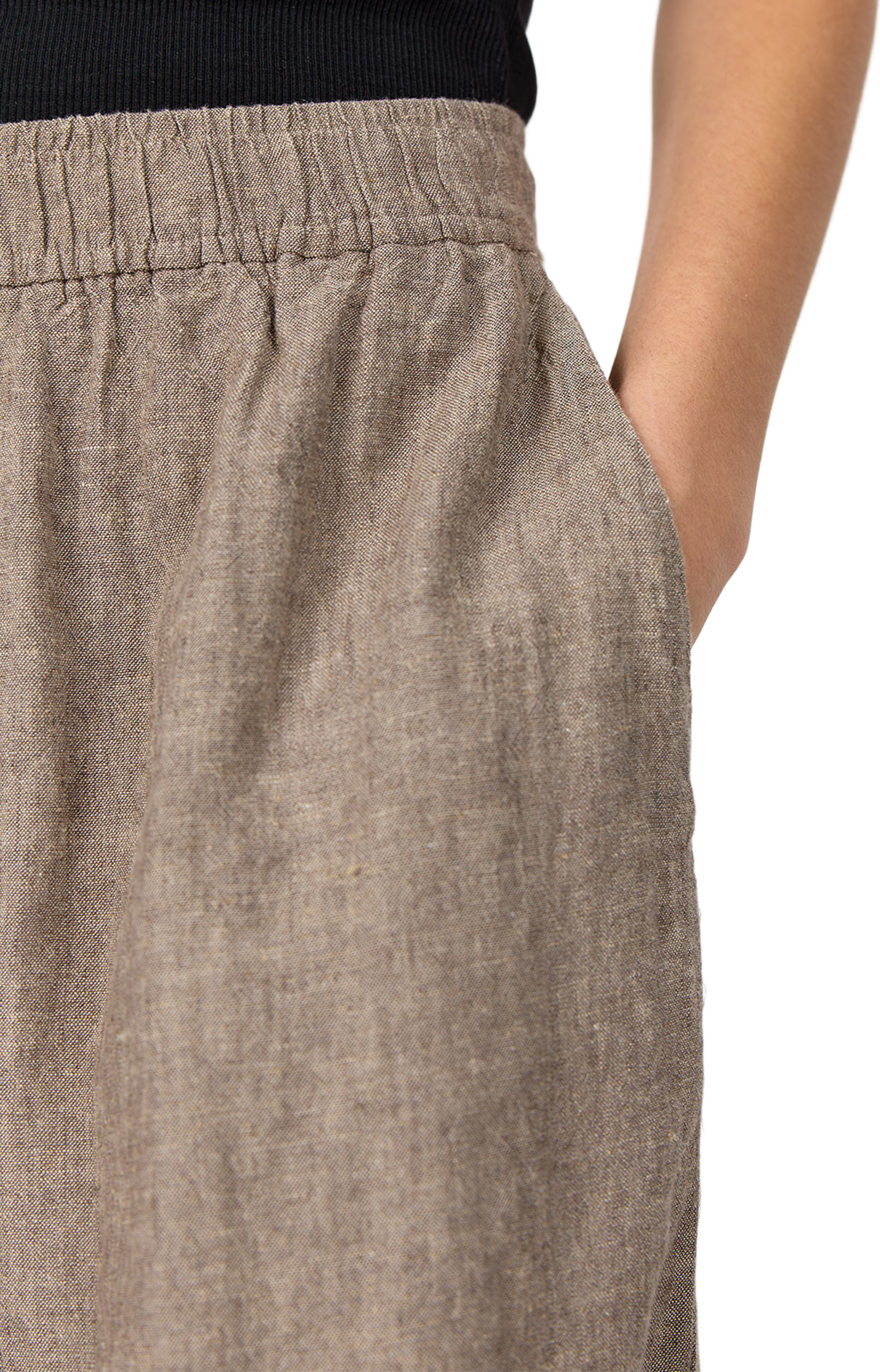 Naja 29 Shorts, från Leveté Room, i färgen Falcon Melange. Klicka för att öppna bilden i stort format