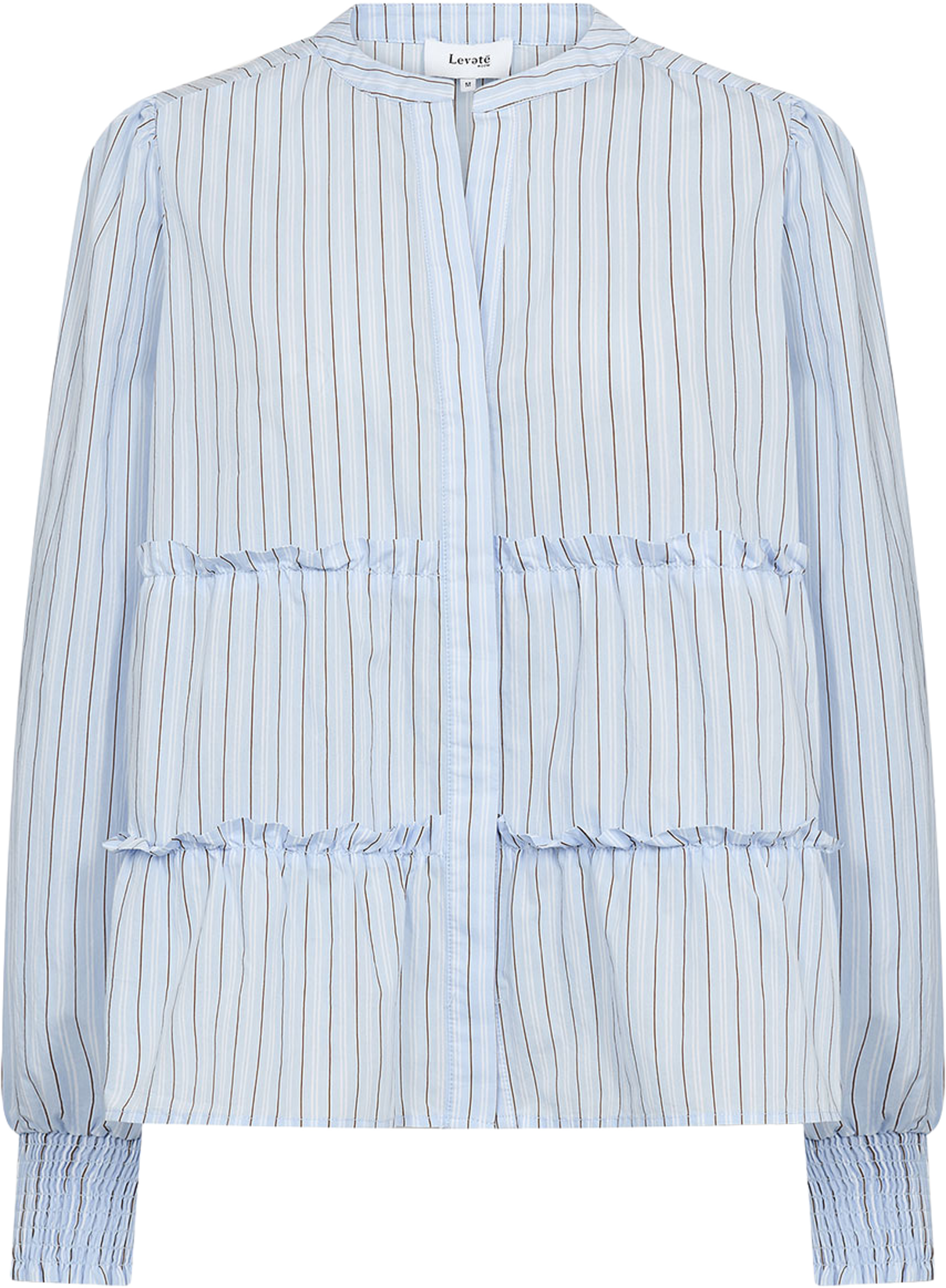 Paulo 2 Shirt, från Leveté Room, i färgen Heather Combi. Klicka för att öppna bilden i stort format