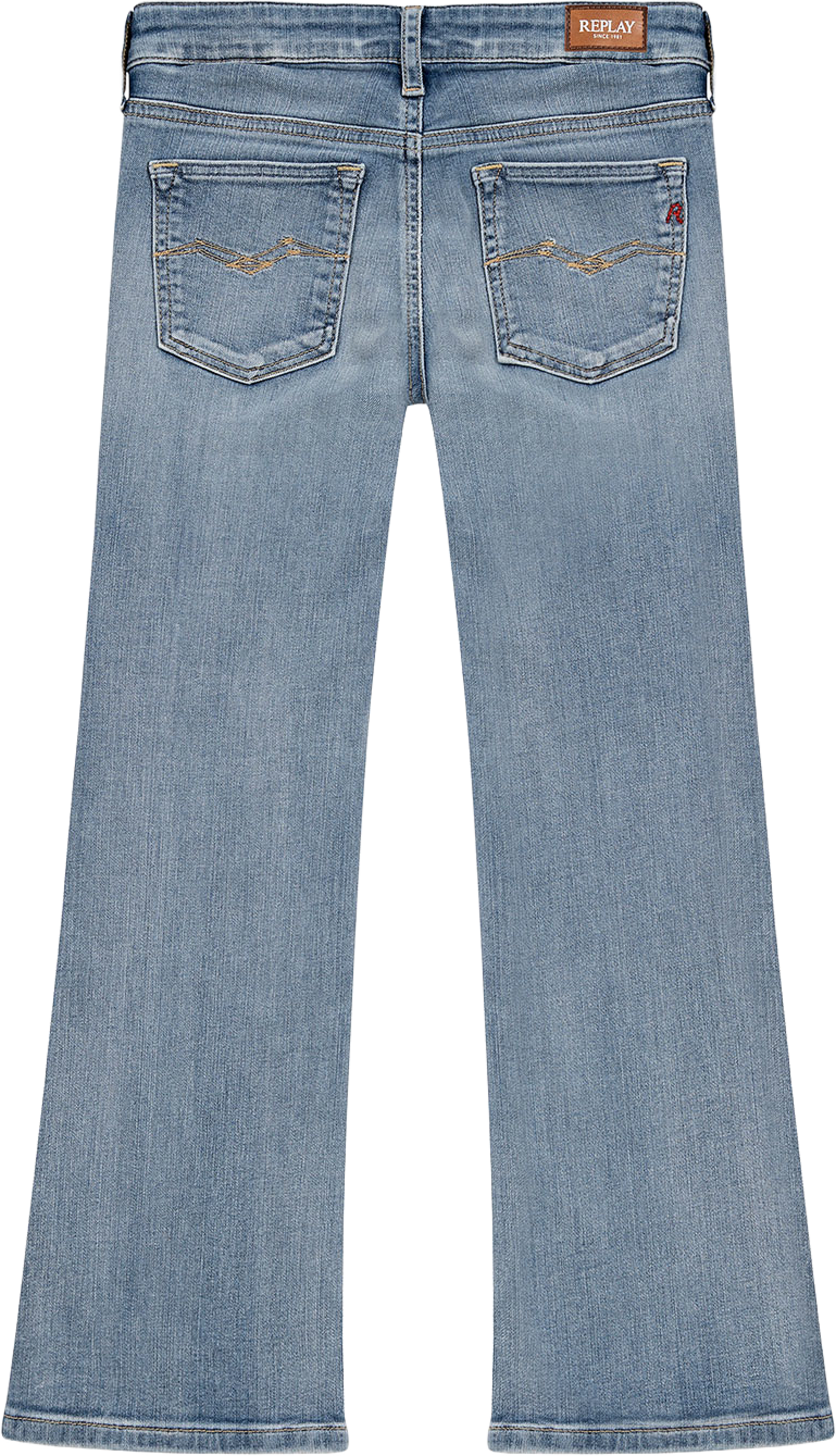 Amista Bootcut Fit Jeans, från Replay, i färgen Light Blue. Klicka för att öppna bilden i stort format