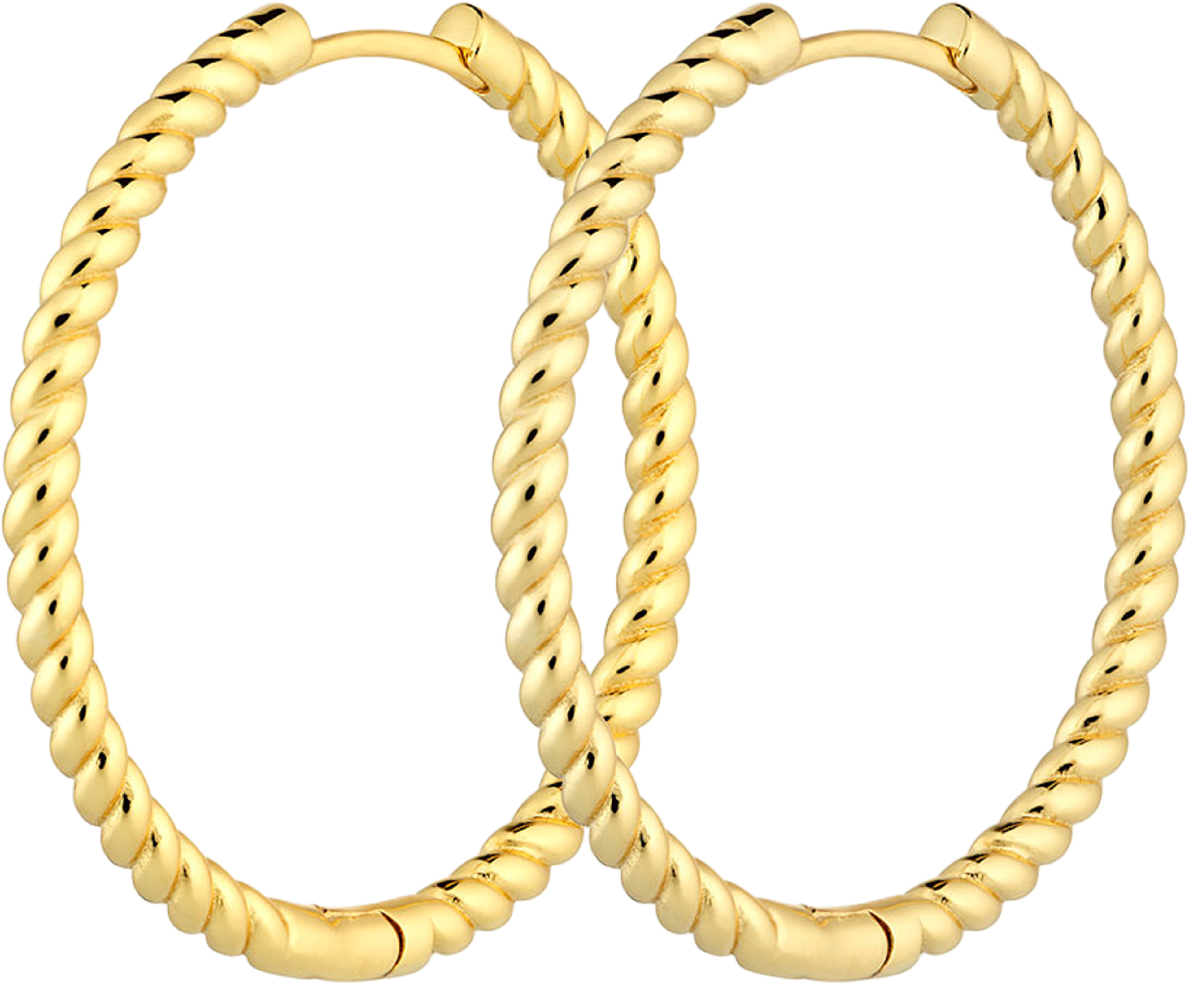 Timeless Spin Amazon Hoops, från Charlotte Bonde STHLM, i färgen Gold. Klicka för att öppna bilden i stort format