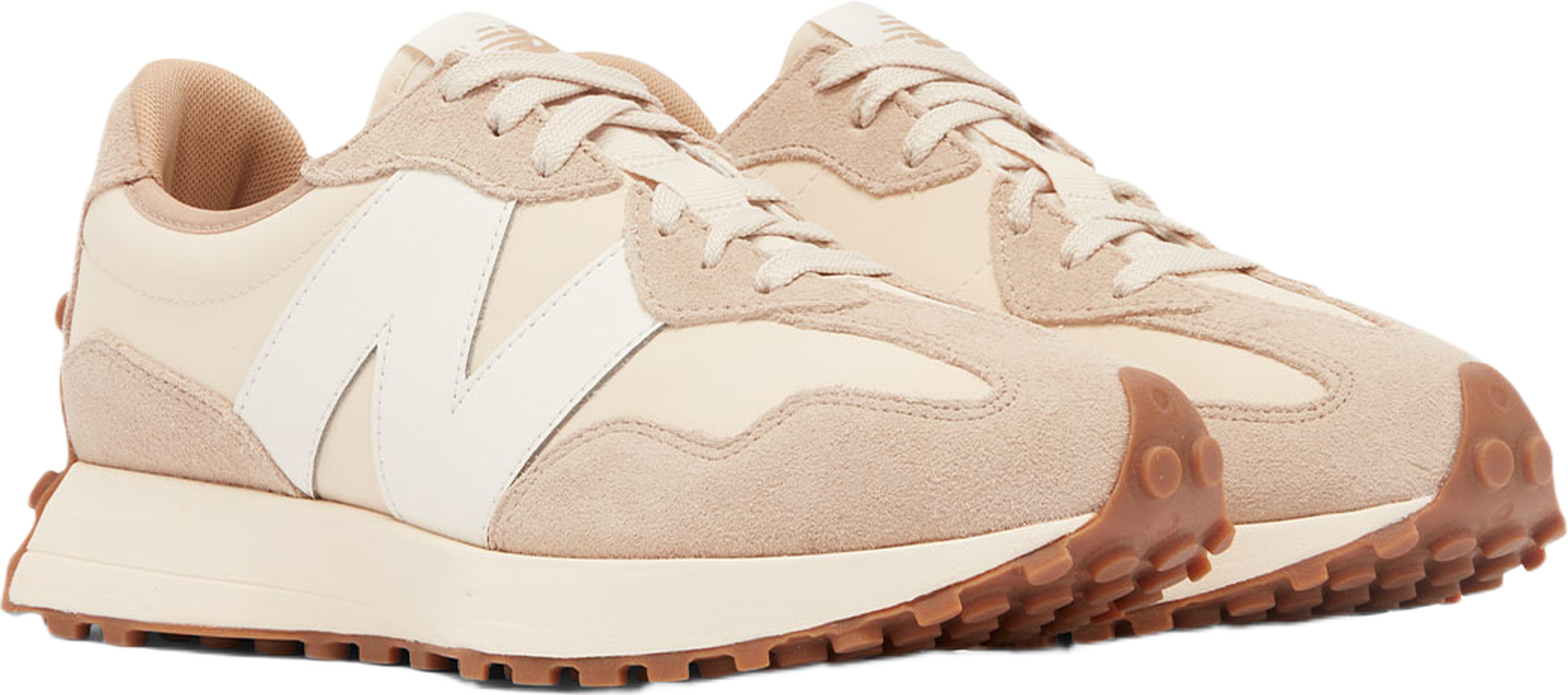 New Balance 327, från New Balance, i färgen Mindful Grey. Klicka för att öppna bilden i stort format