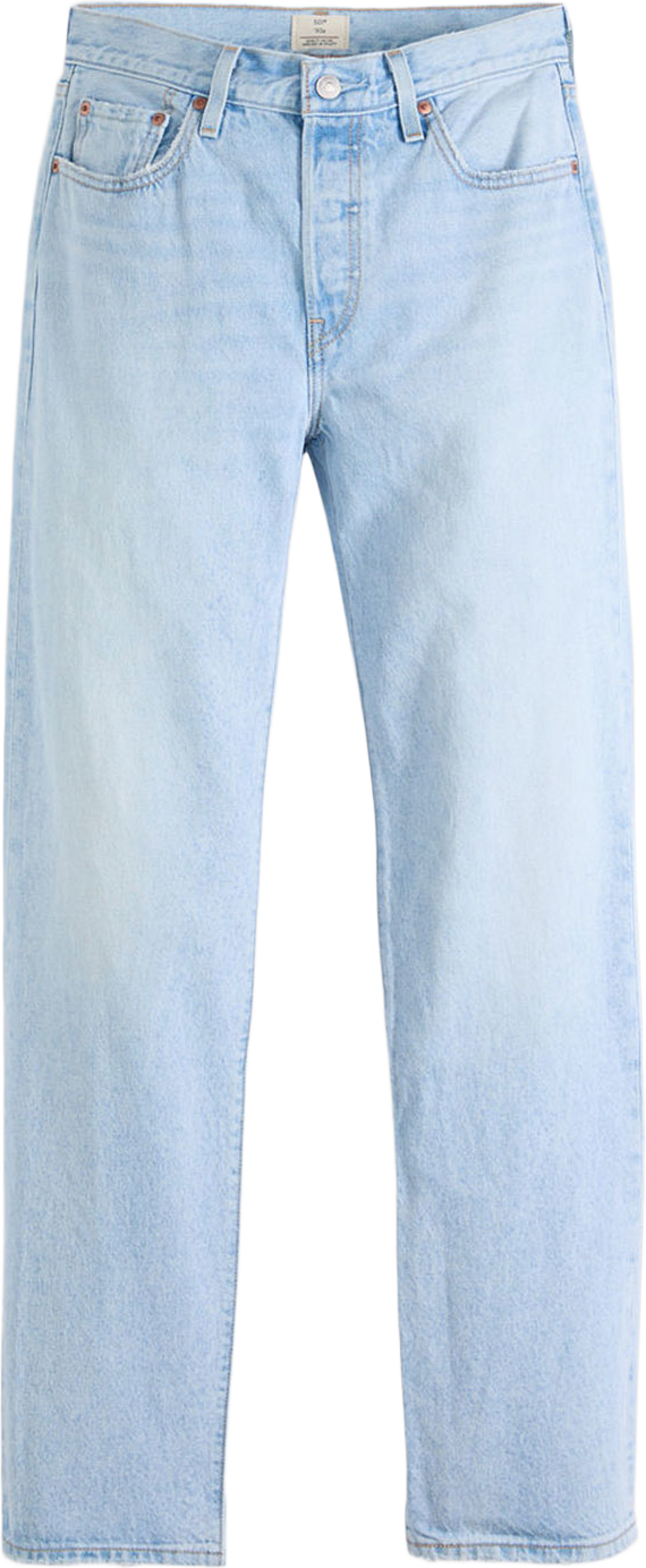 501® '90s Jeans, från Levis Acc, i färgen Light Indigo - Worn In. Klicka för att öppna bilden i stort format