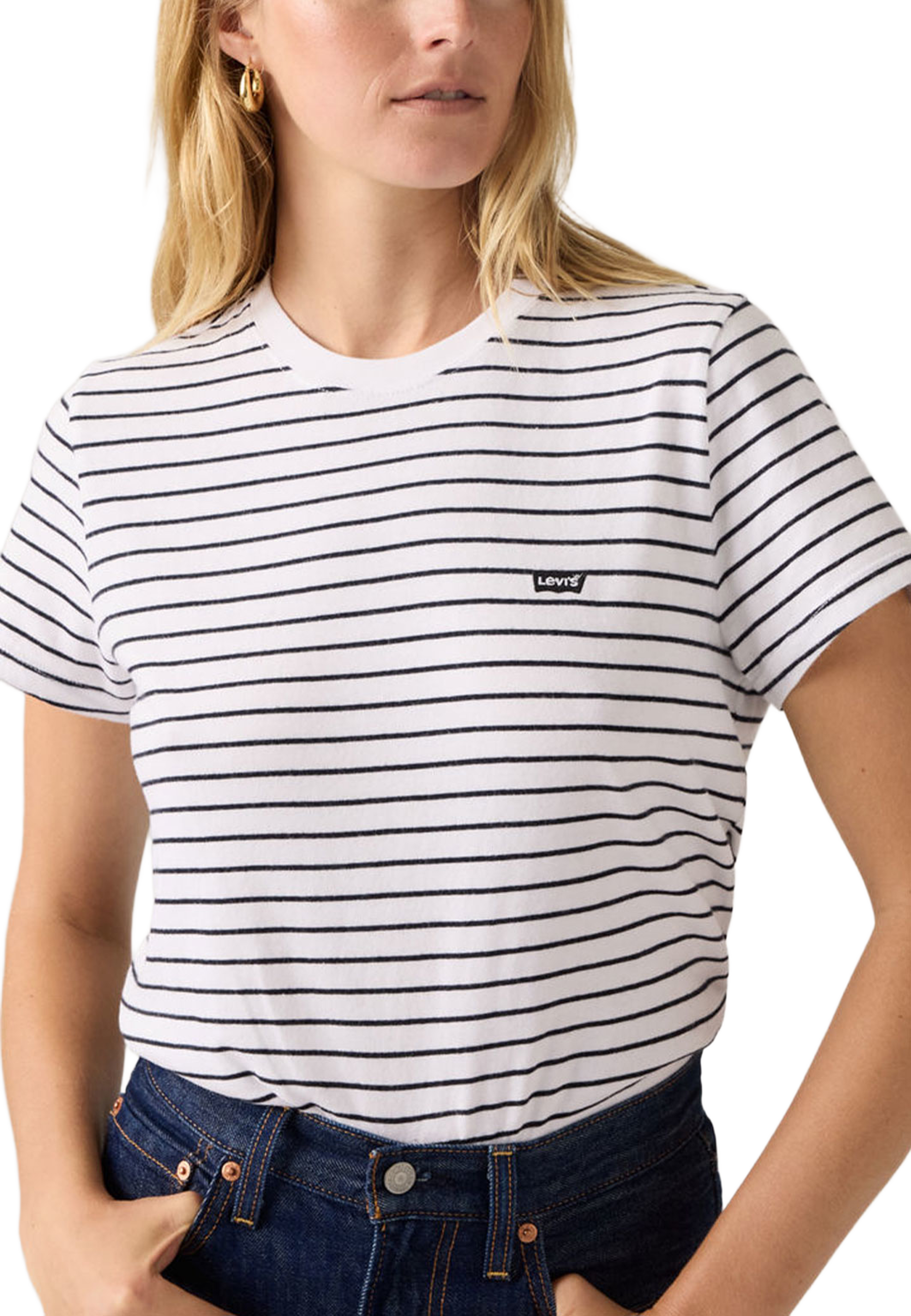 Favorite Cotton Tee, från Levis Acc, i färgen Whites. Klicka för att öppna bilden i stort format