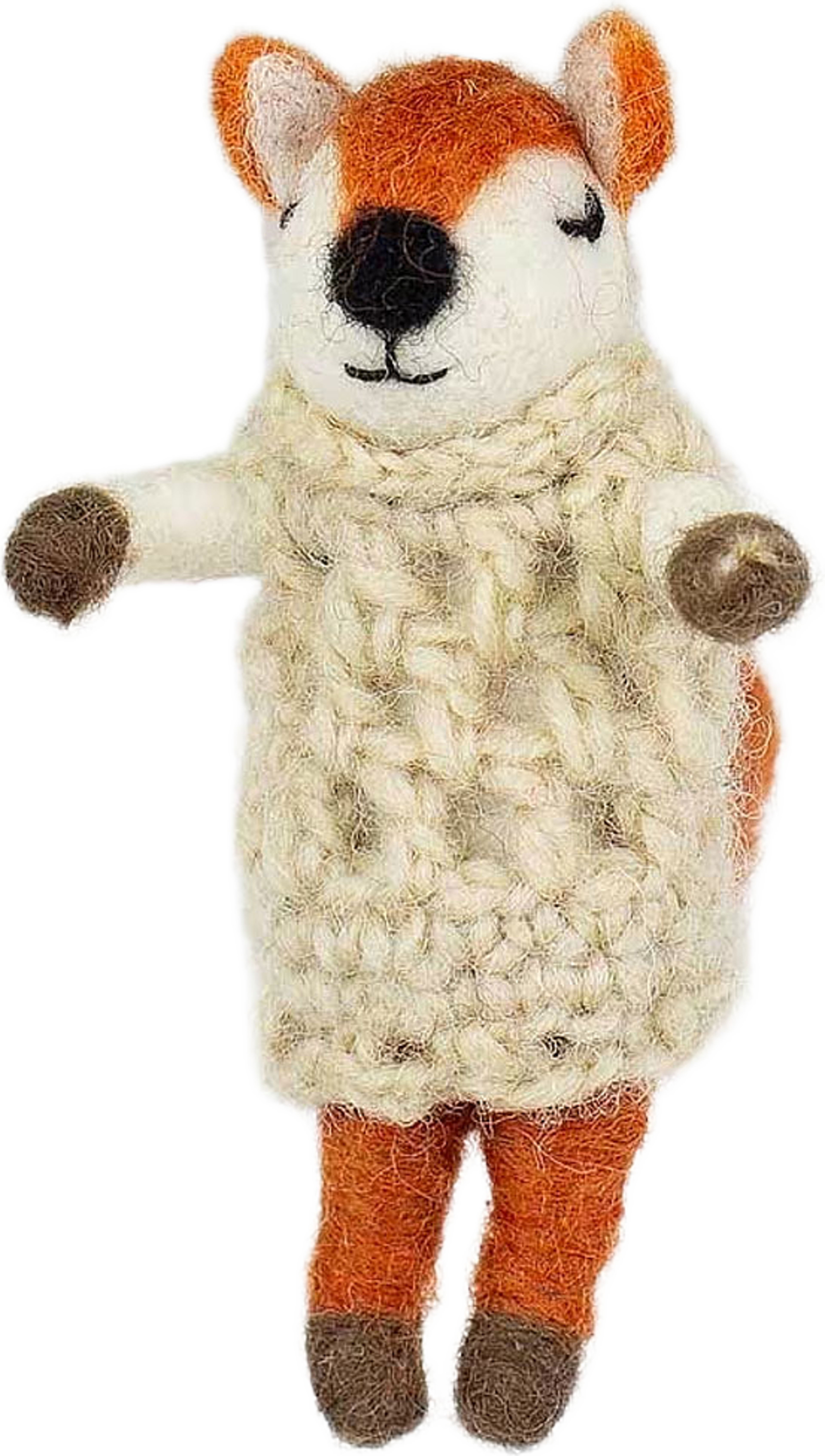 LADY FOX Julhänge, från A World of Craft, i färgen Brown. Klicka för att öppna bilden i stort format