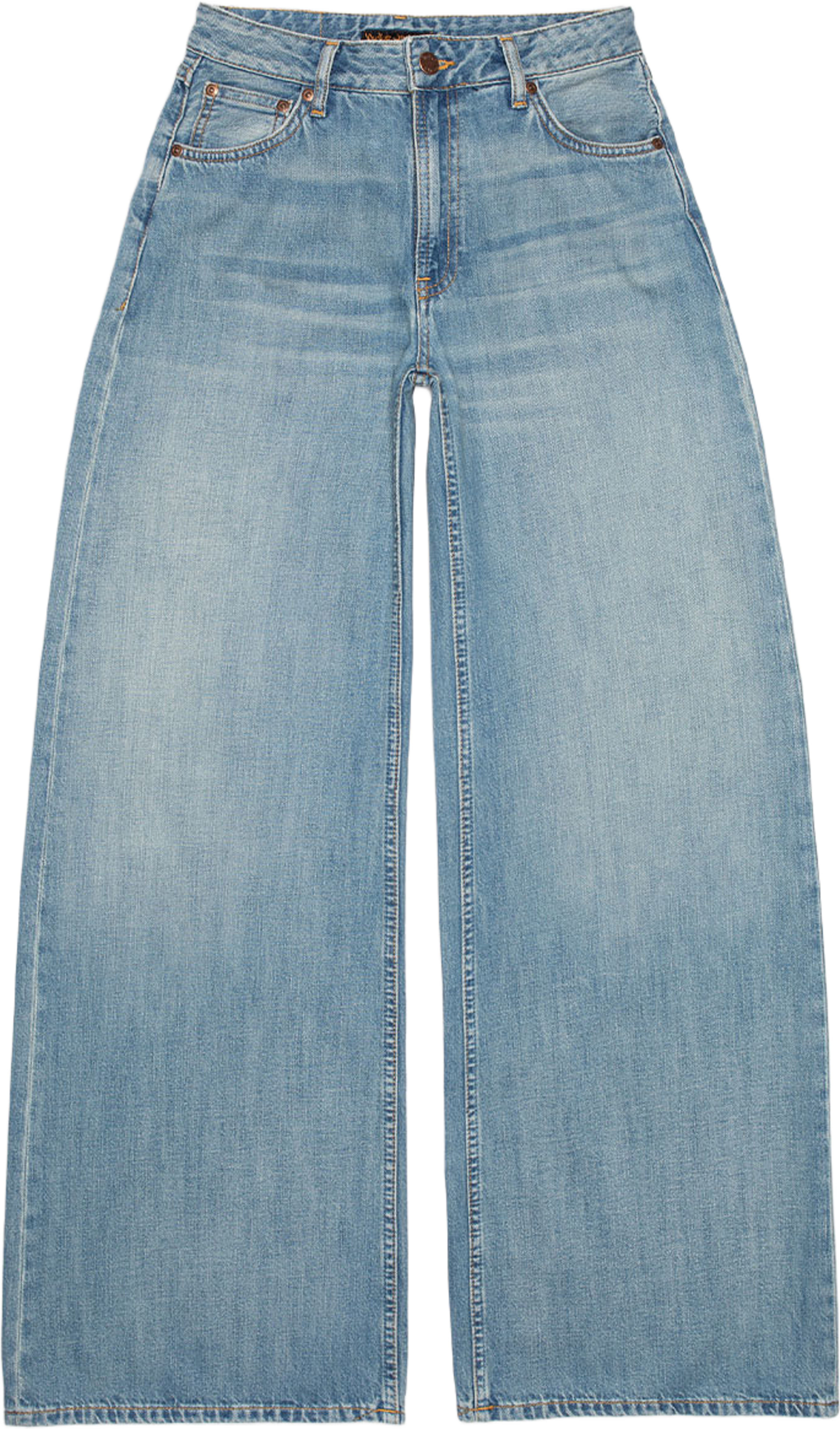 Sonic Sue Blue Wave, från Nudie Jeans, i färgen Blue Wave. Klicka för att öppna bilden i stort format