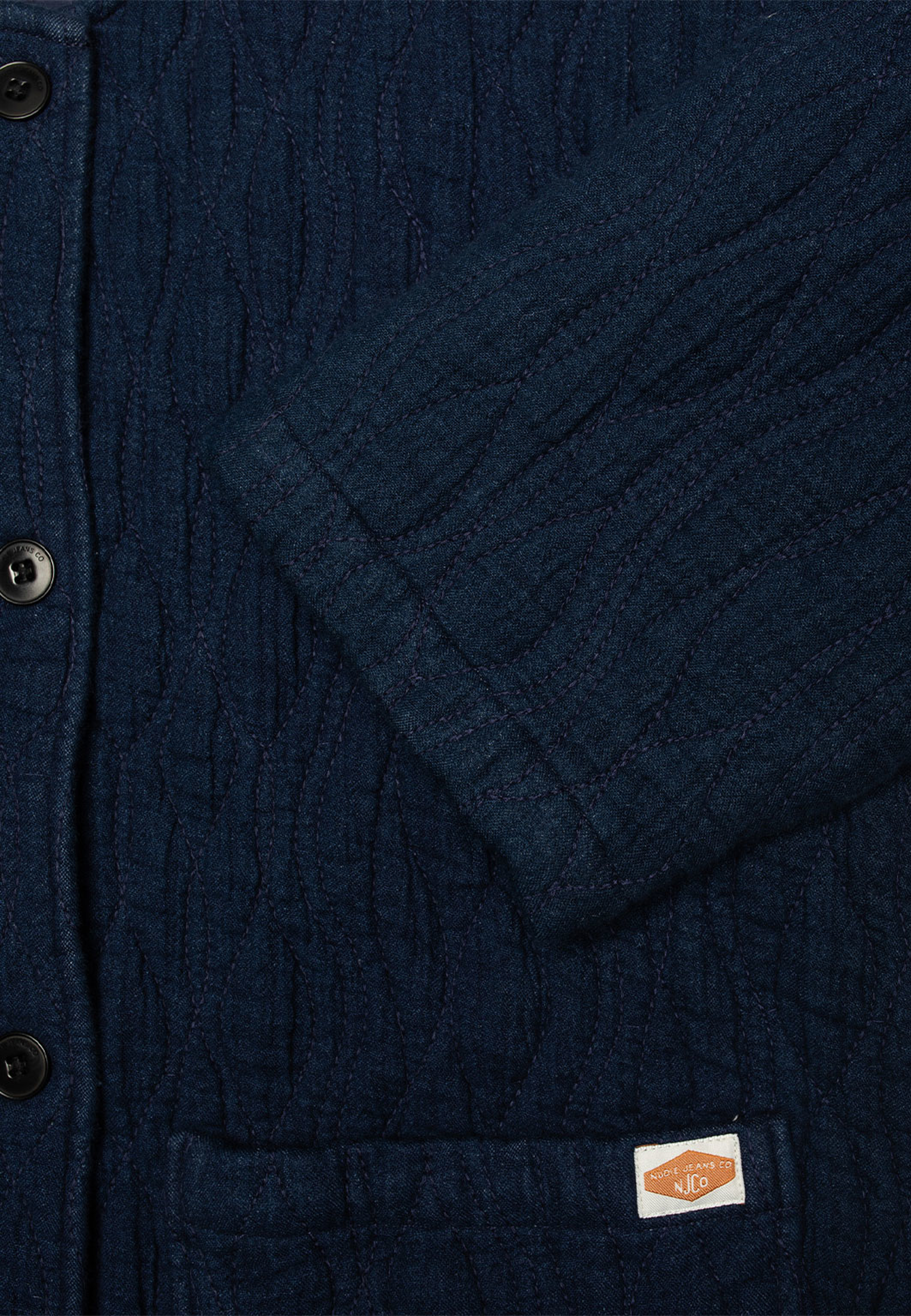 Sandra Jacket Indigo Quilt, från Nudie Jeans, i färgen Blue. Klicka för att öppna bilden i stort format