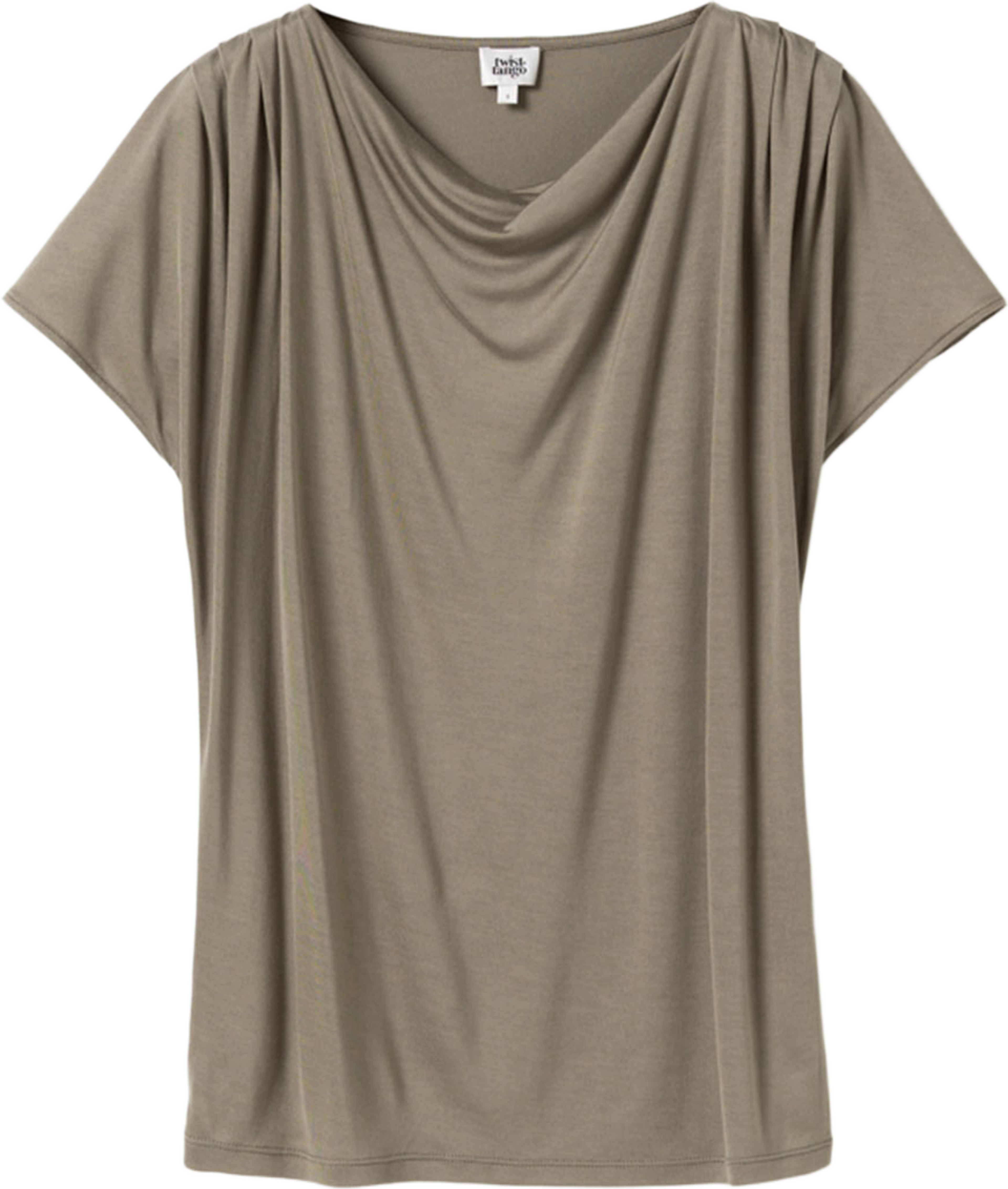 Kalani Top, från Twist & Tango, i färgen Khaki. Klicka för att öppna bilden i stort format