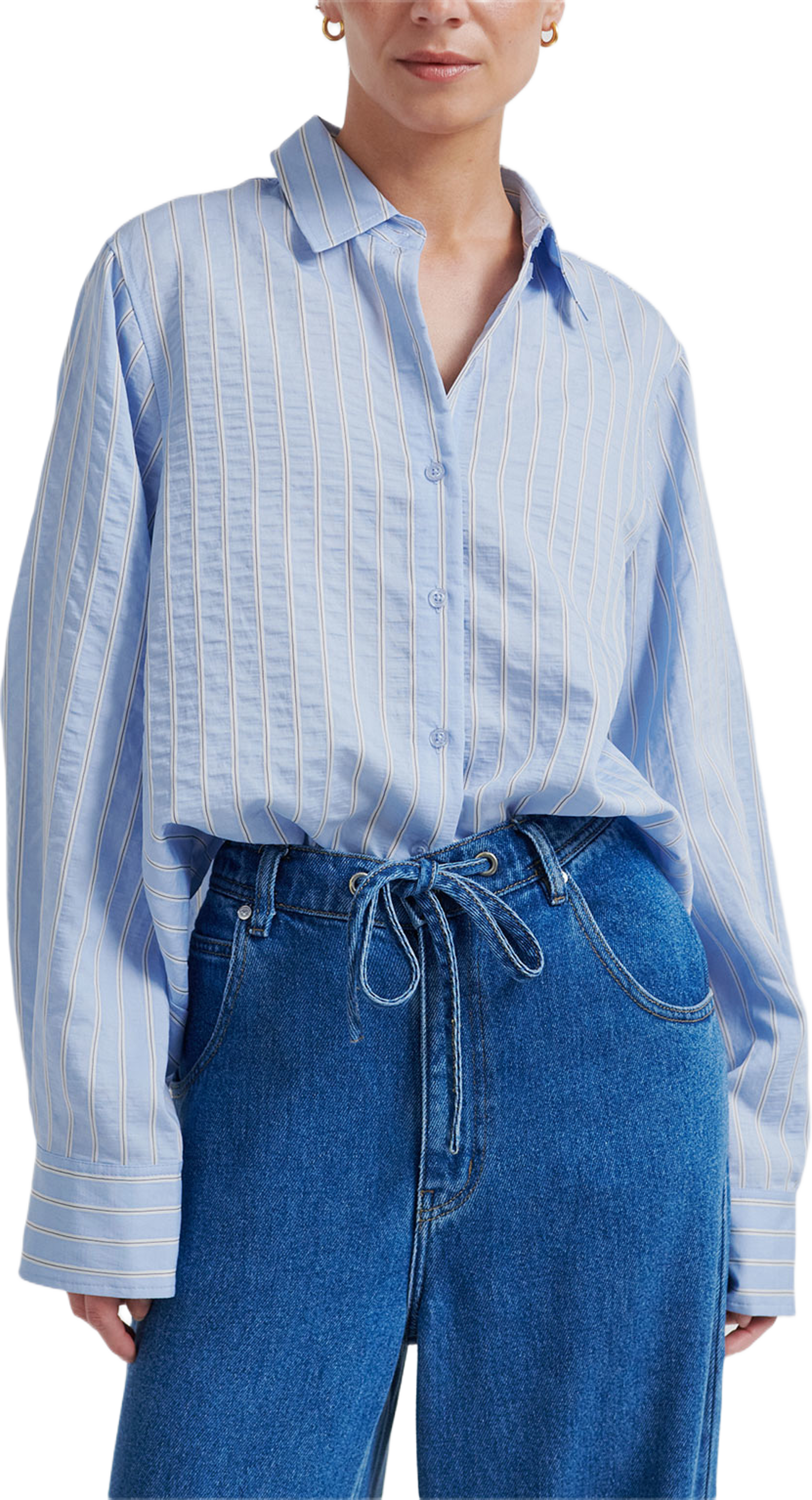 Syracuse New Shirt, från Second Female, i färgen Windsurfer. Klicka för att öppna bilden i stort format