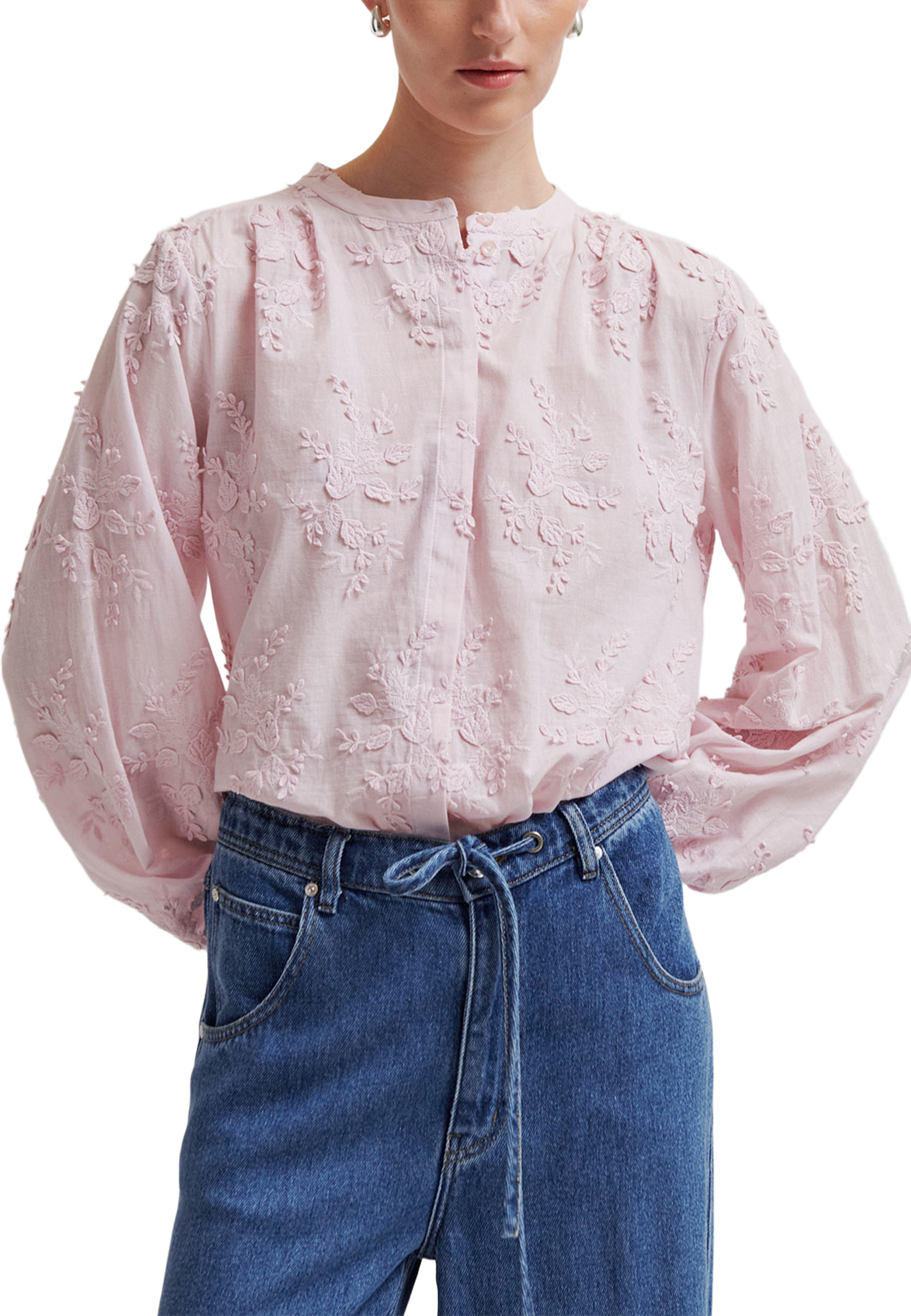 Cavan Shirt, från Second Female, i färgen Pale Lilac. Klicka för att öppna bilden i stort format