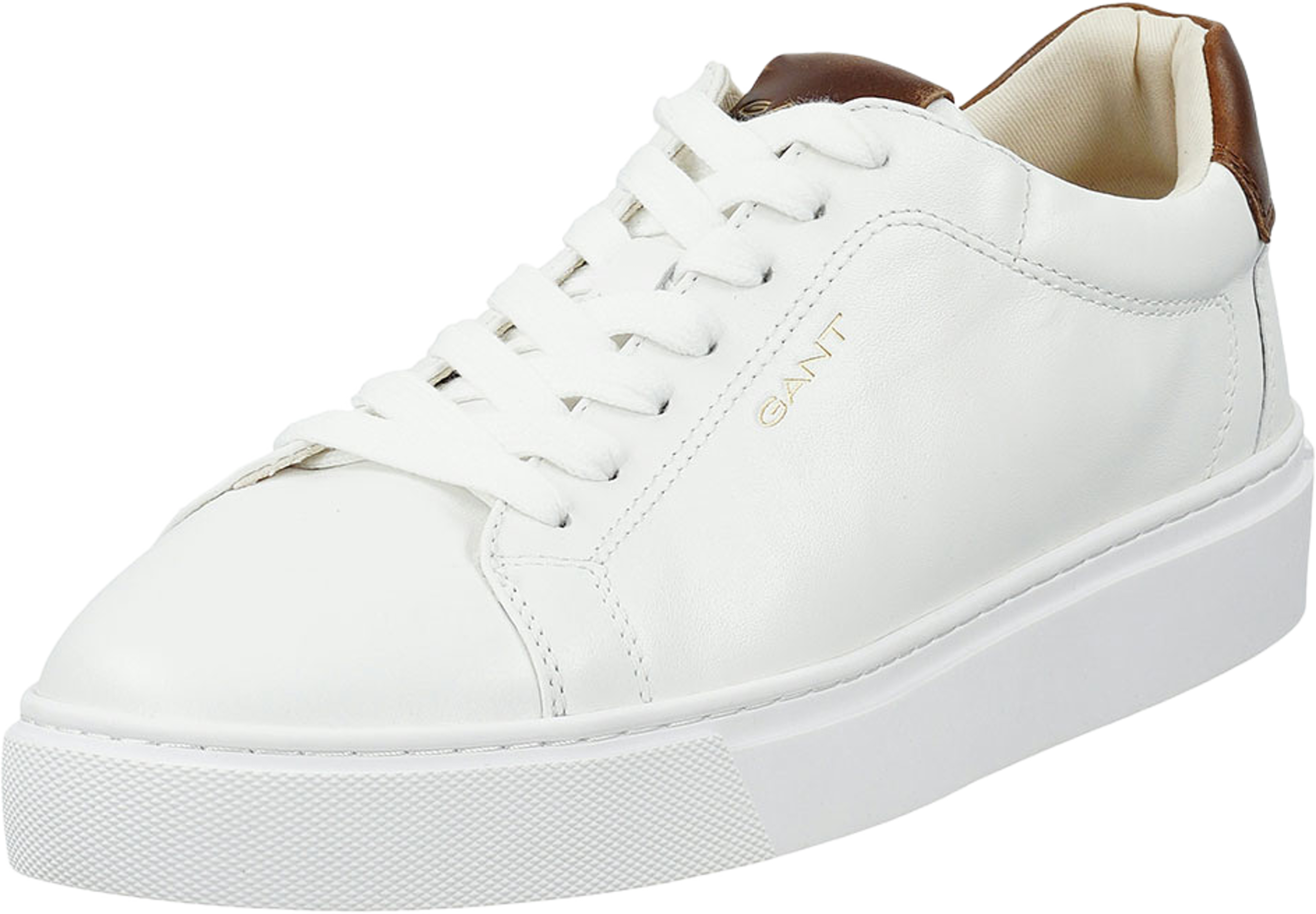 Mc Julien Sneaker, från GANT, i färgen White/Tan. Klicka för att öppna bilden i stort format