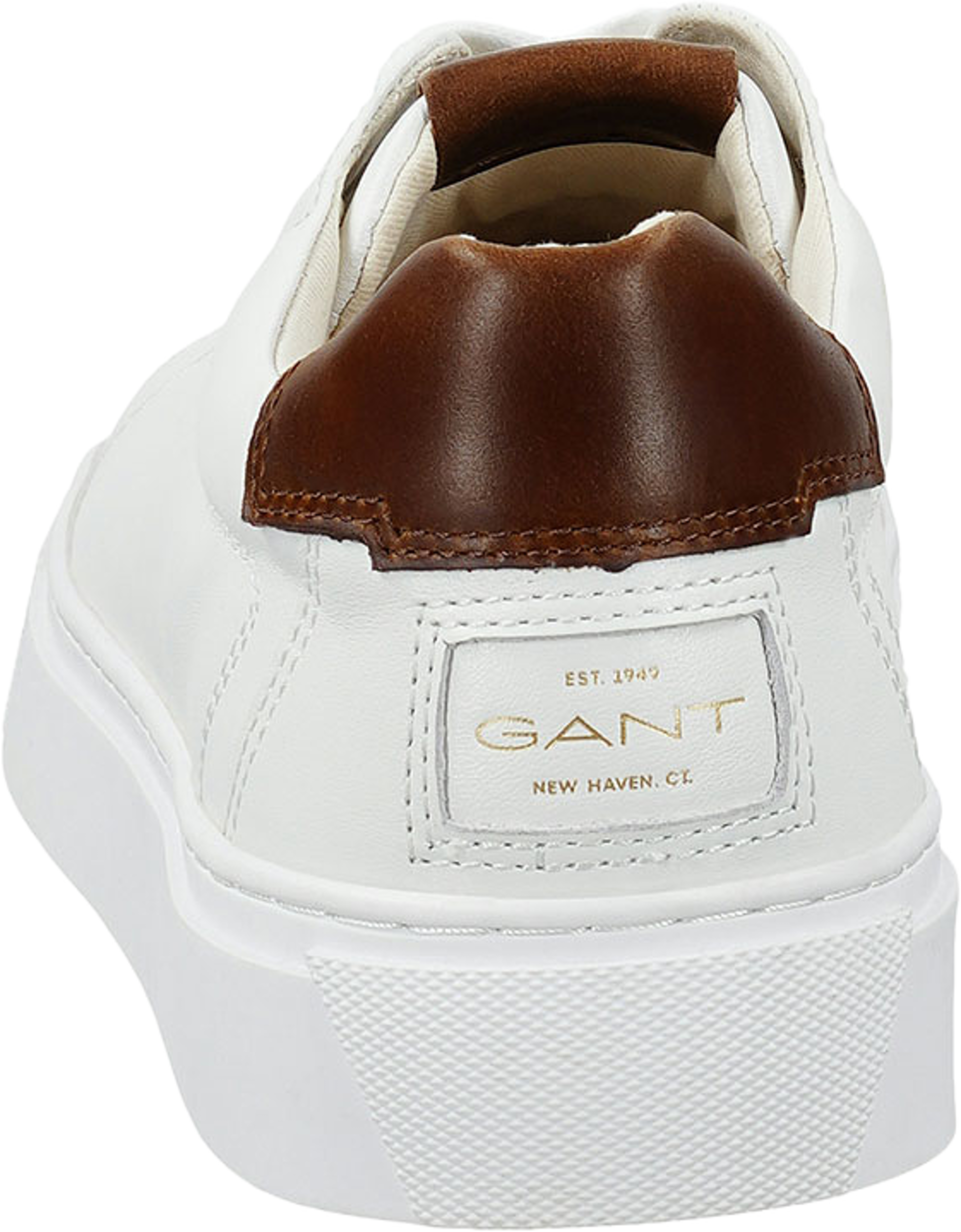 Mc Julien Sneaker, från GANT, i färgen White/Tan. Klicka för att öppna bilden i stort format