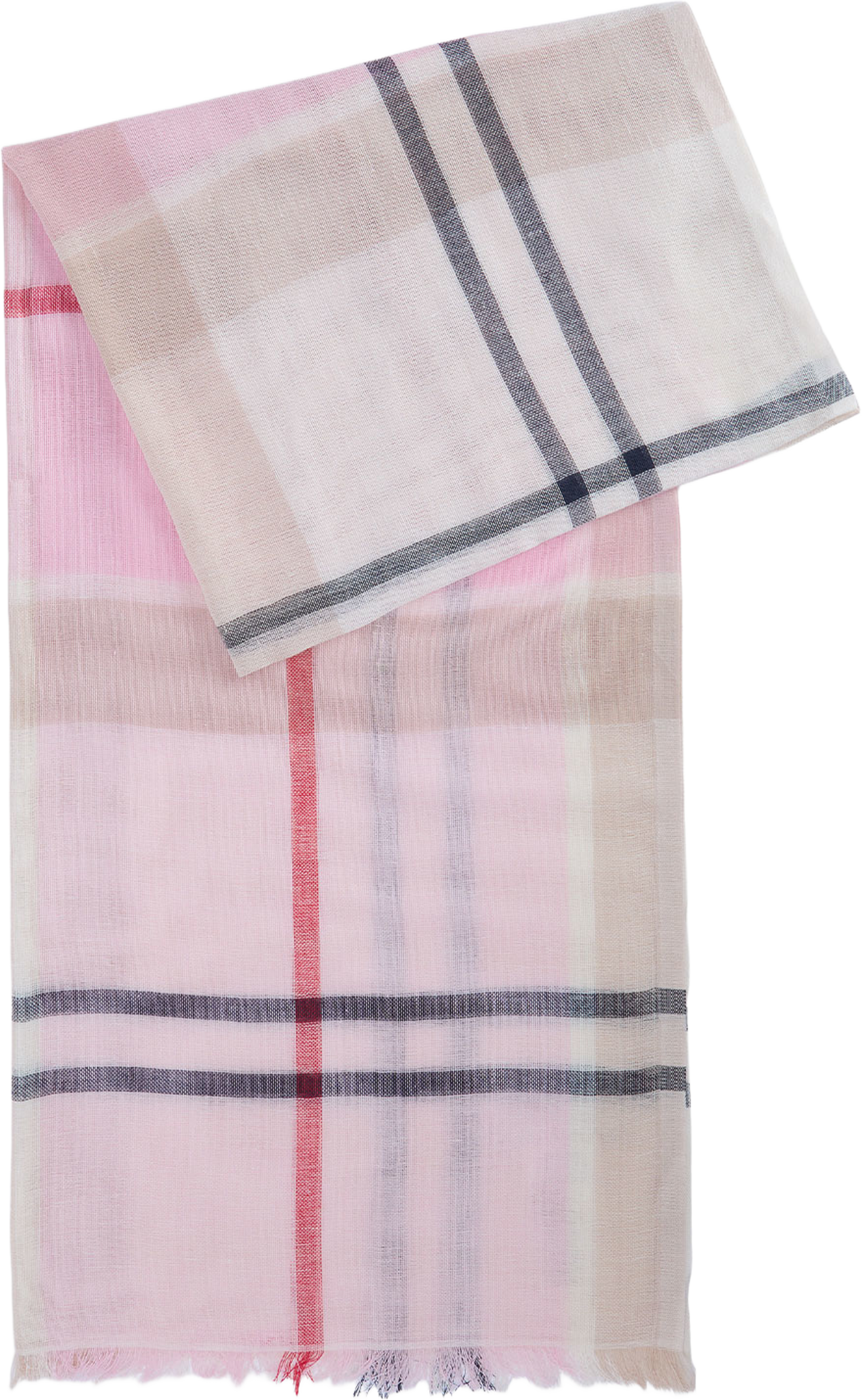 Barbour Abigail Tartan Scarf, från Barbour, i färgen Cherry Blossom. Klicka för att öppna bilden i stort format