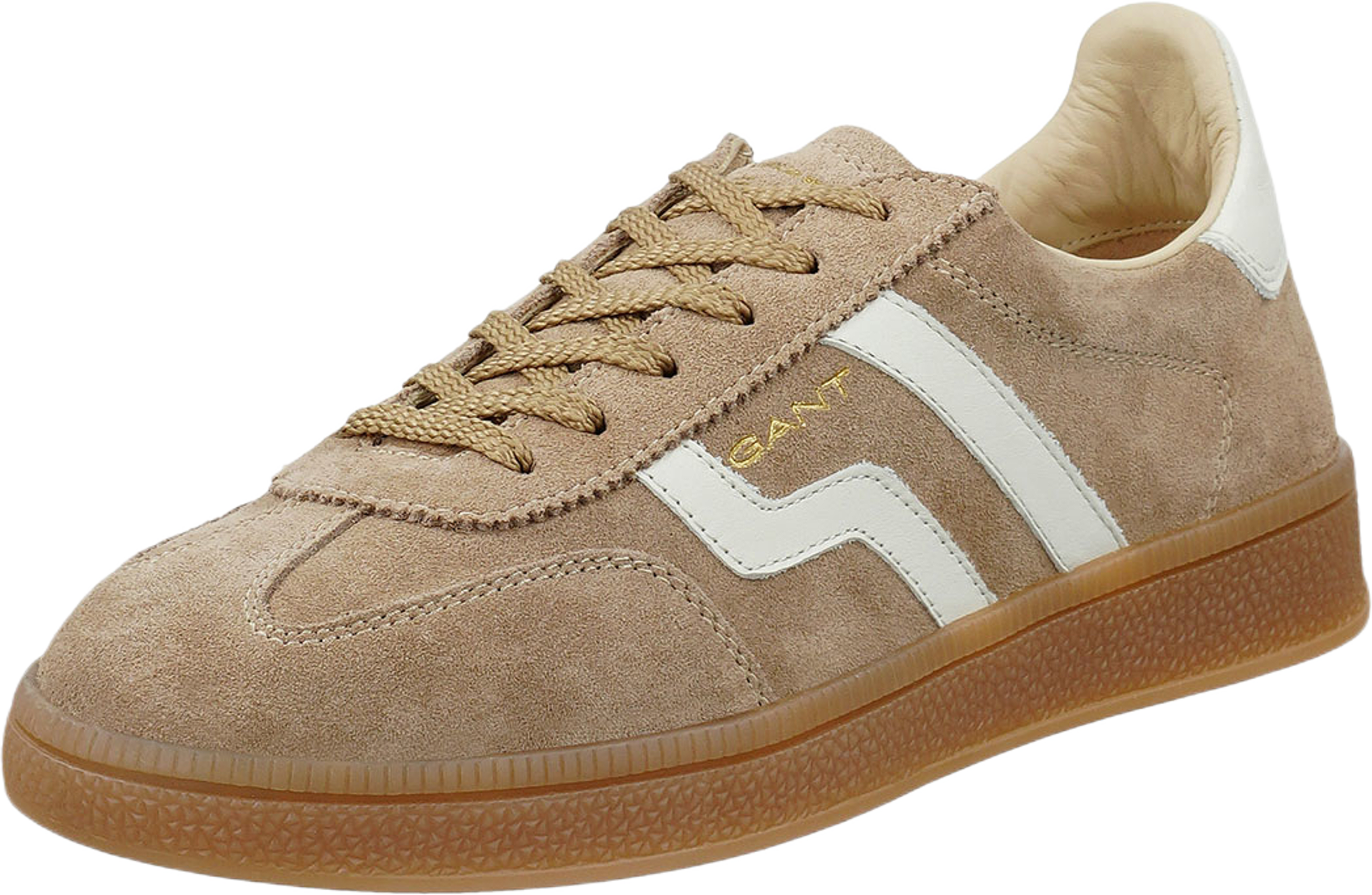 Cuzima Sneaker, från GANT, i färgen Desert Brown/ Off White. Klicka för att öppna bilden i stort format