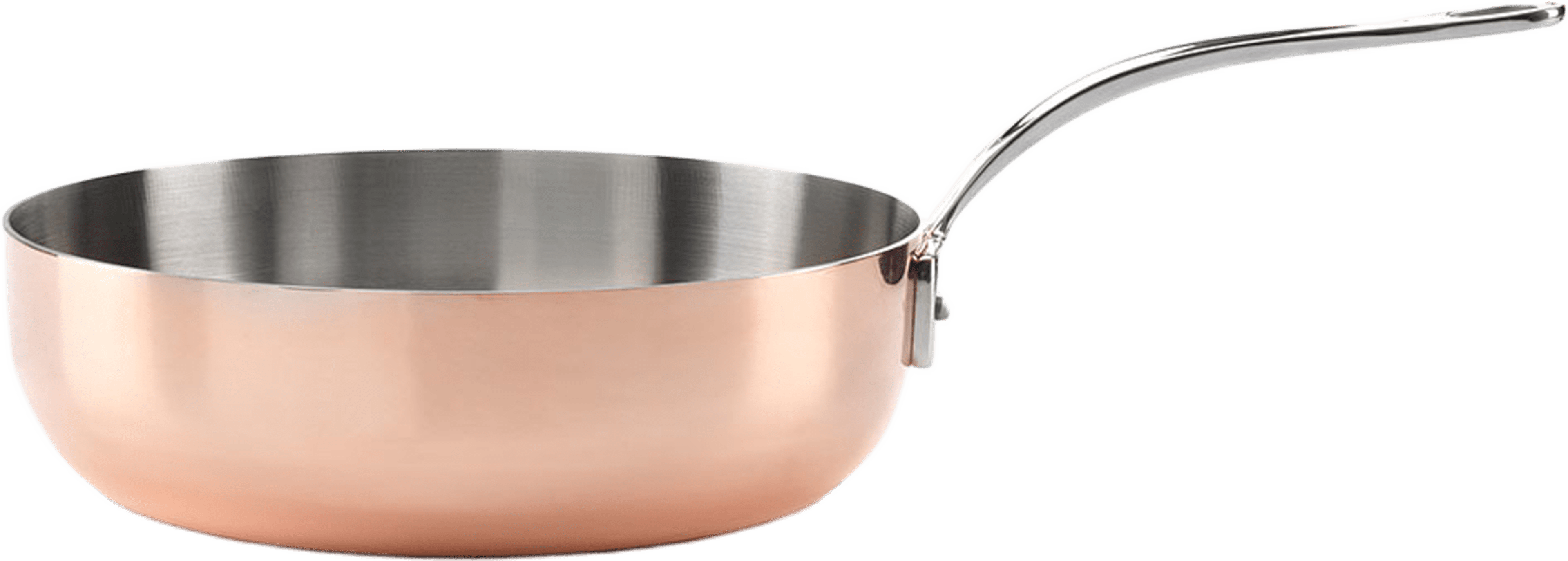 Sauteuse i koppar 2,5 l för induktion, från Samuel Groves, i färgen Koppar. Klicka för att öppna bilden i stort format