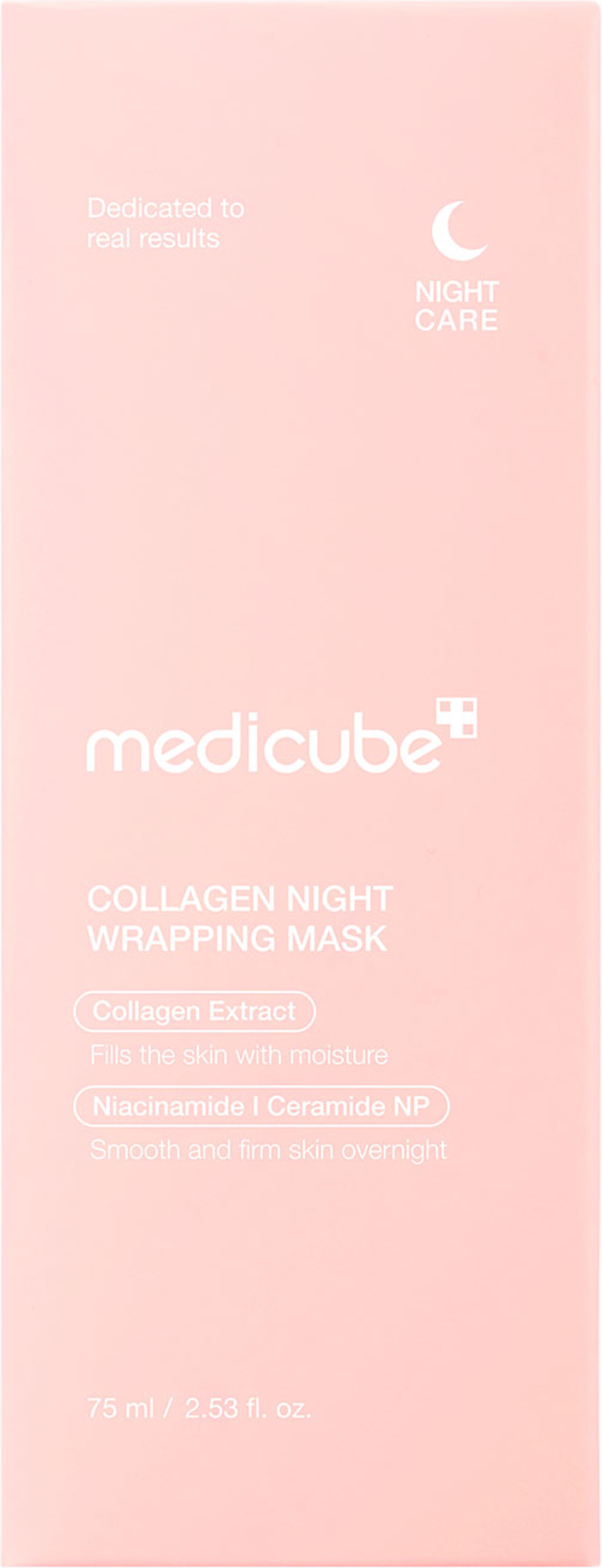 Collagen Night Wrapping Mask, från Medicube. Klicka för att öppna bilden i stort format