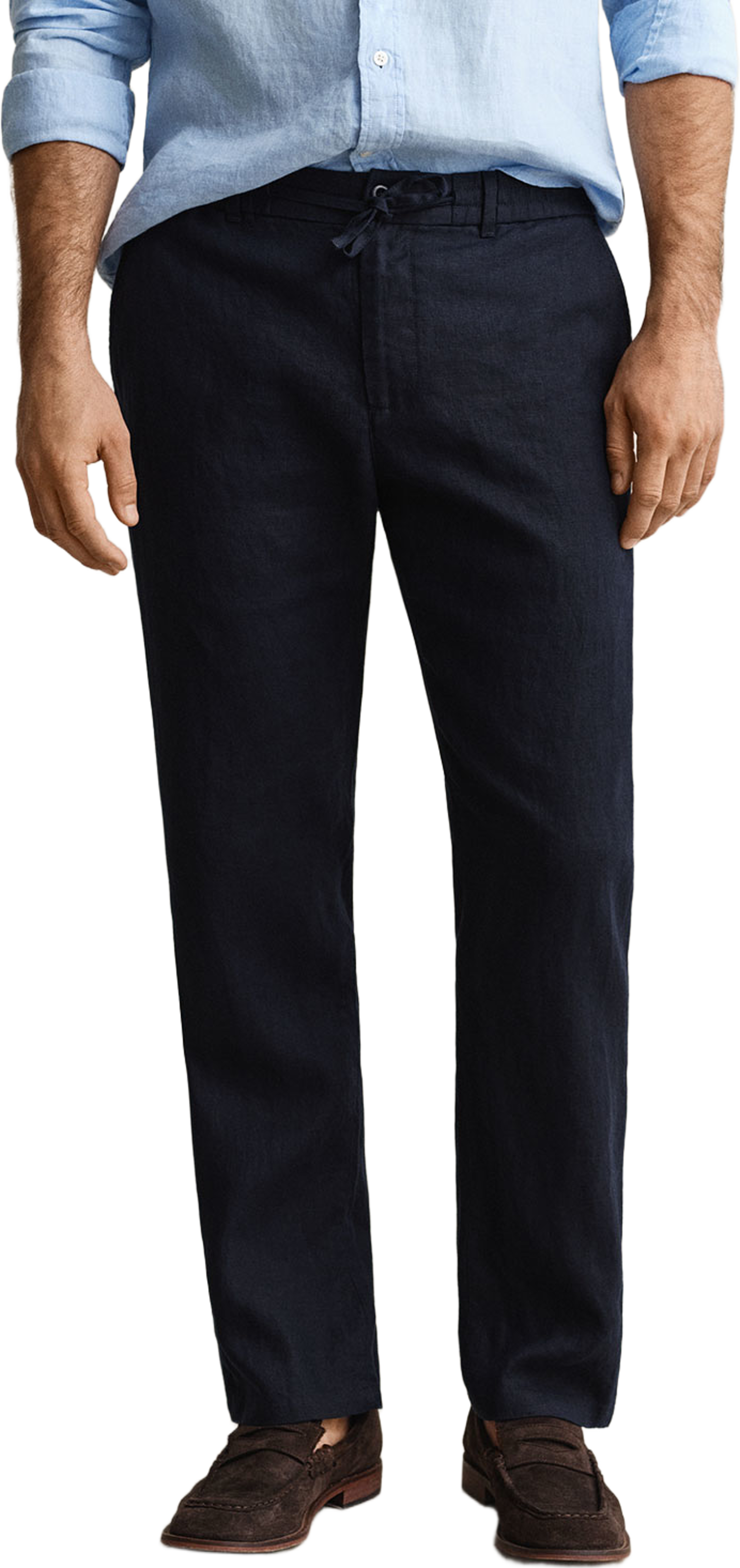 Linen Pants, från GANT, i färgen Evening Blue. Klicka för att öppna bilden i stort format