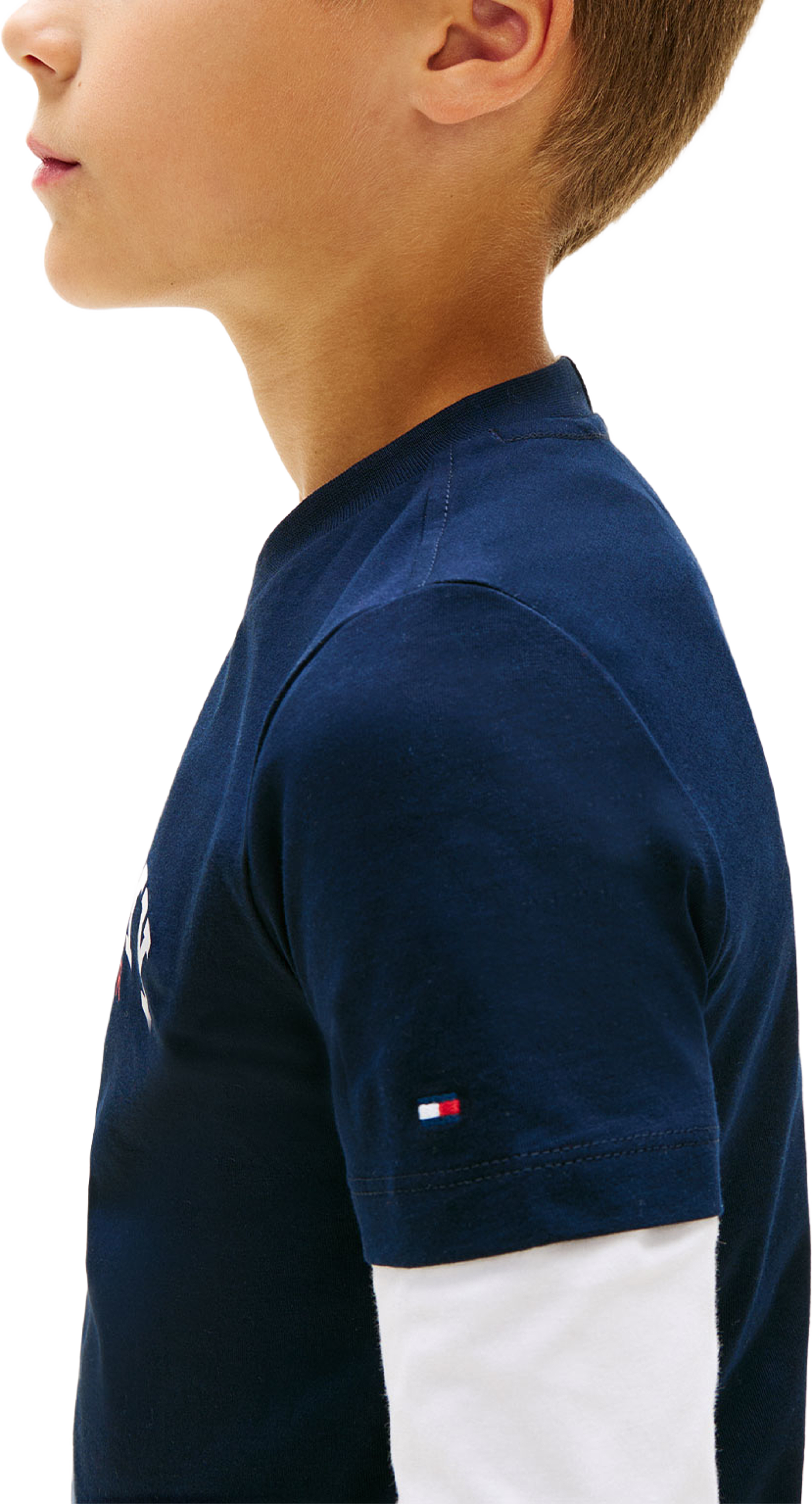 Monogram Graphic T-Shirt, från Tommy Hilfiger, i färgen Dark Night Navy. Klicka för att öppna bilden i stort format