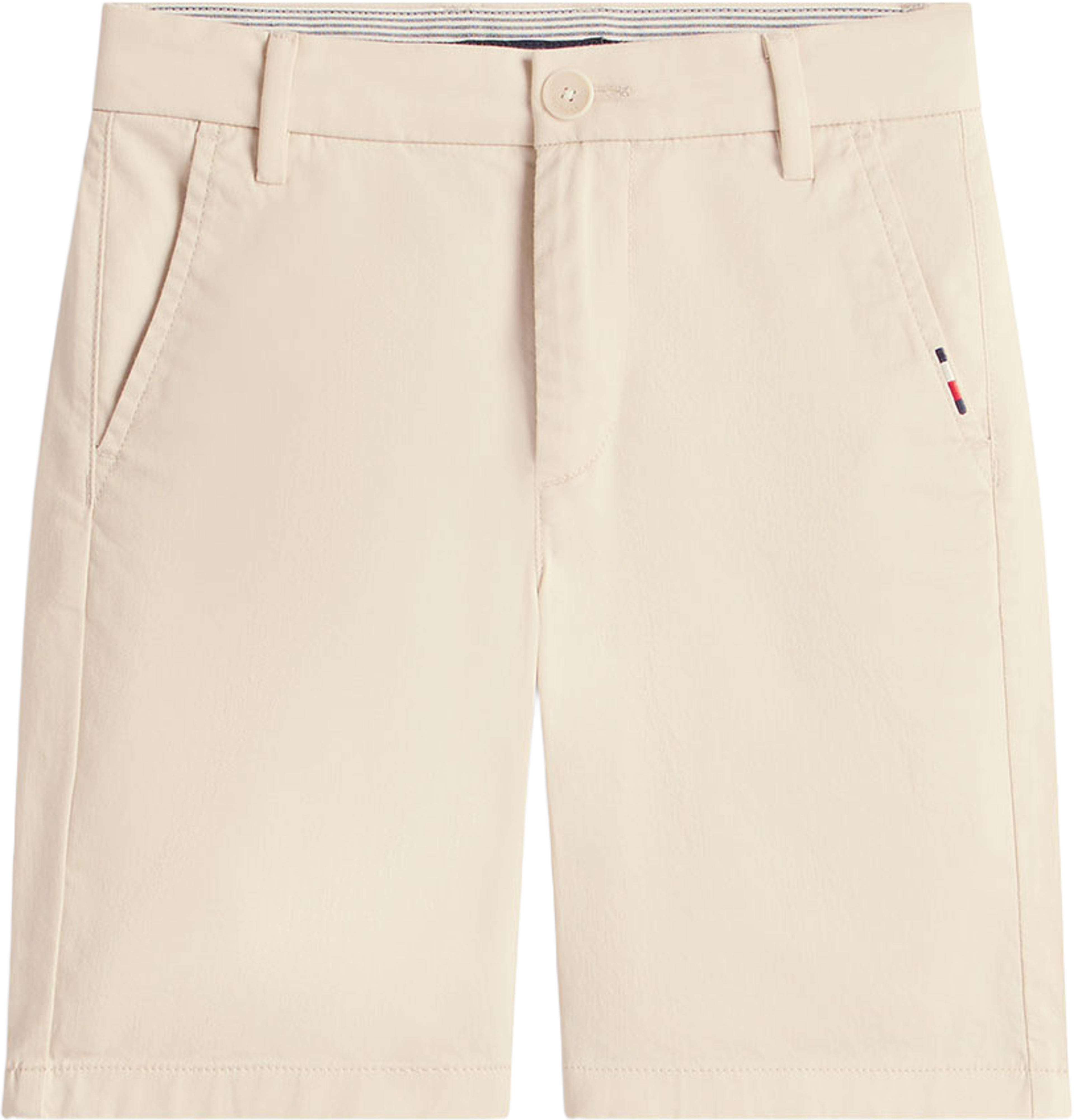 Chino shorts, från Tommy Hilfiger, i färgen Classic Beige. Klicka för att öppna bilden i stort format