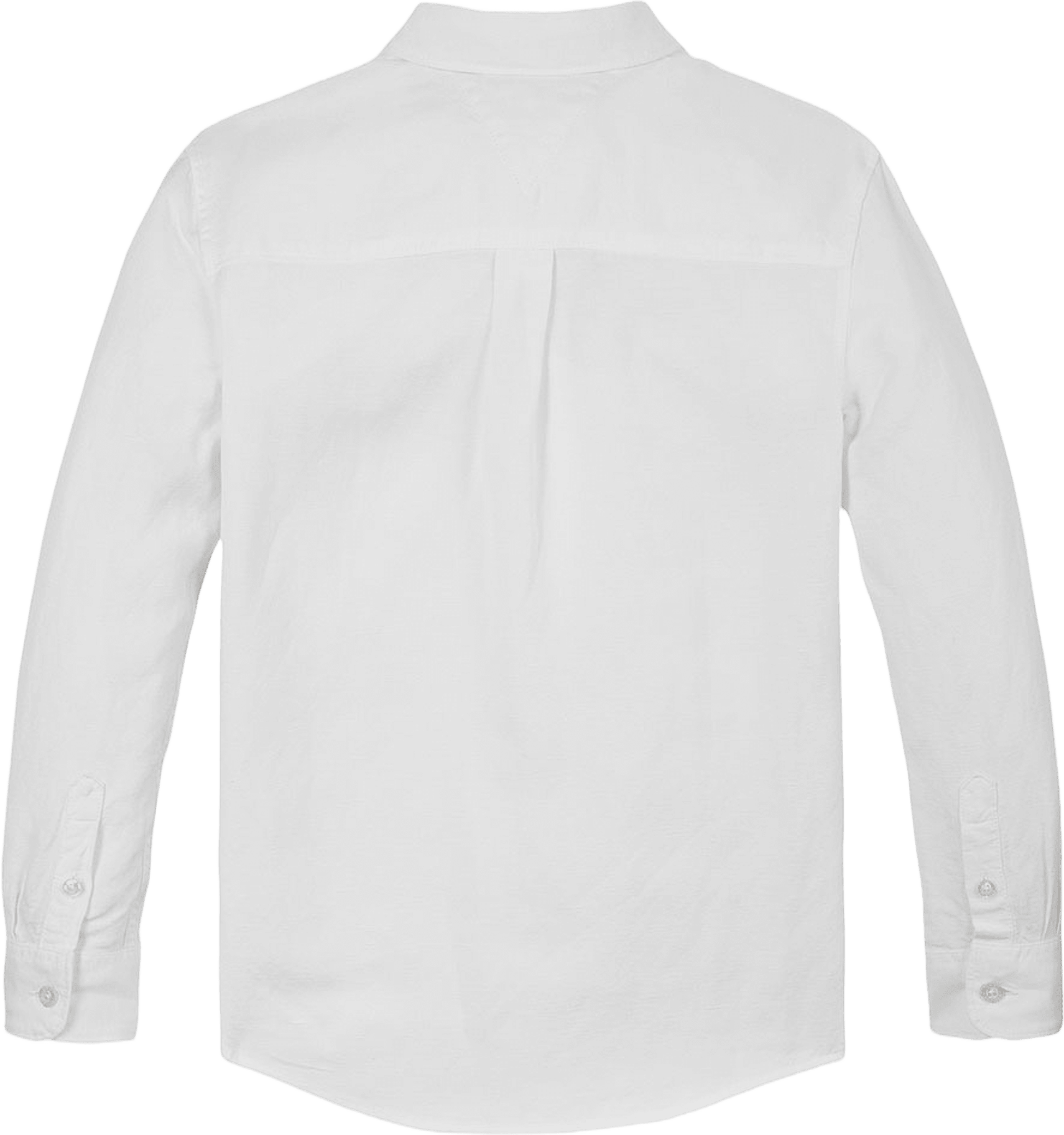 LINEN BLEND RELAXED SHIRT LS, från Tommy Hilfiger, i färgen White. Klicka för att öppna bilden i stort format