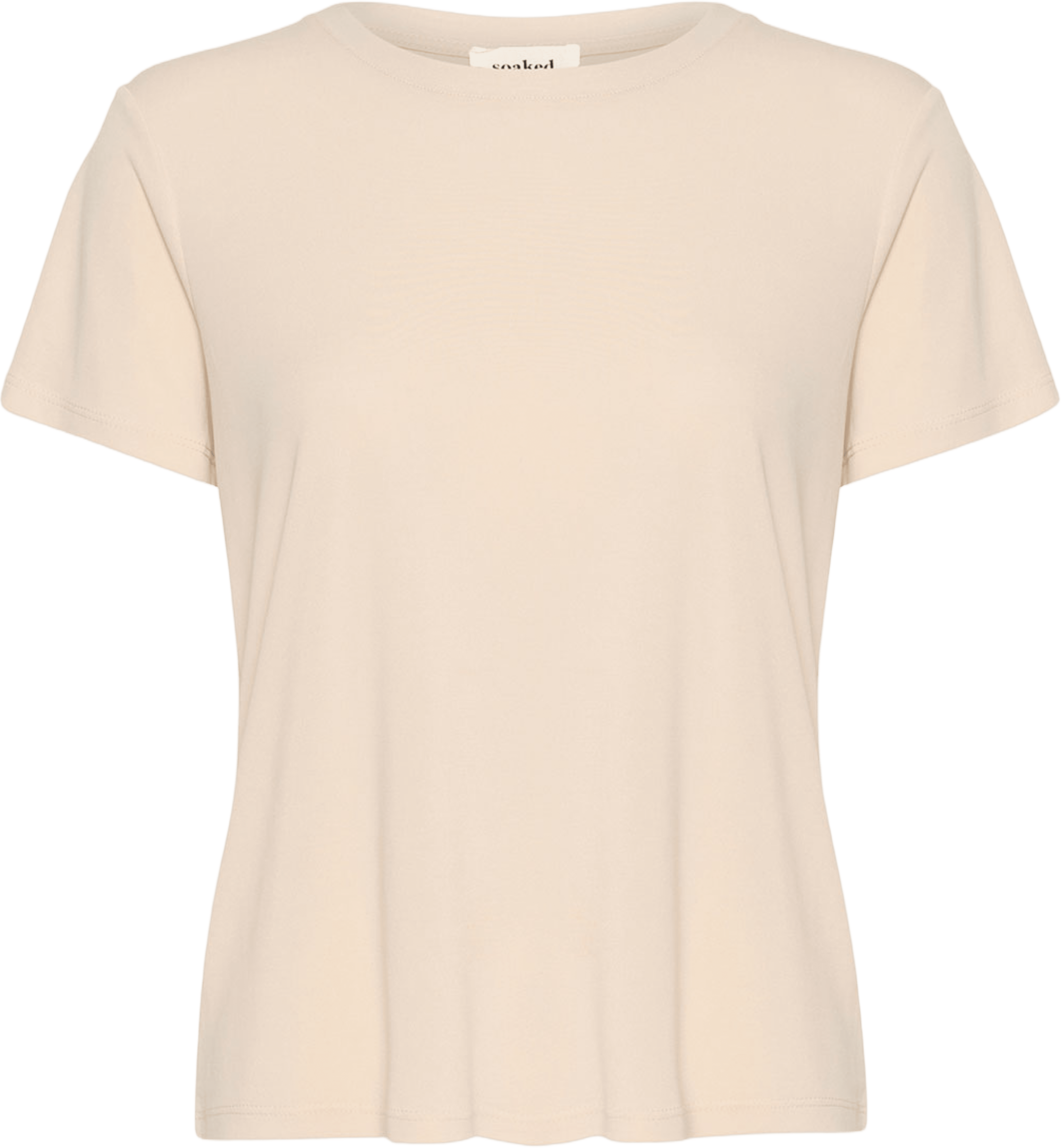 SLColumbine Crew-Neck T-Shirt, från Soaked In Luxury, i färgen Ancient Scroll. Klicka för att öppna bilden i stort format